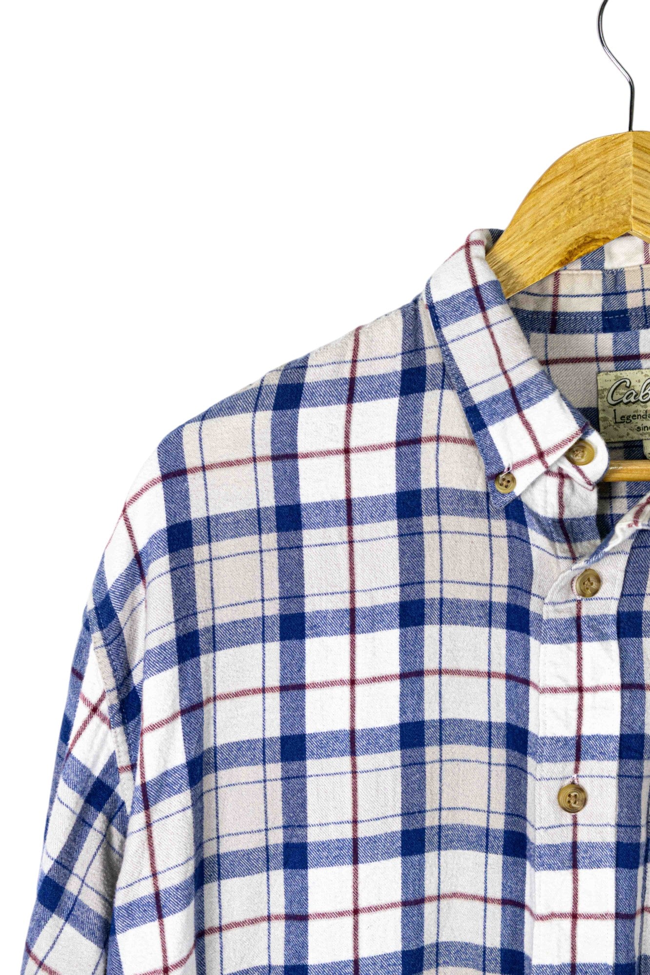 Cabela's Light Plaid Shirt