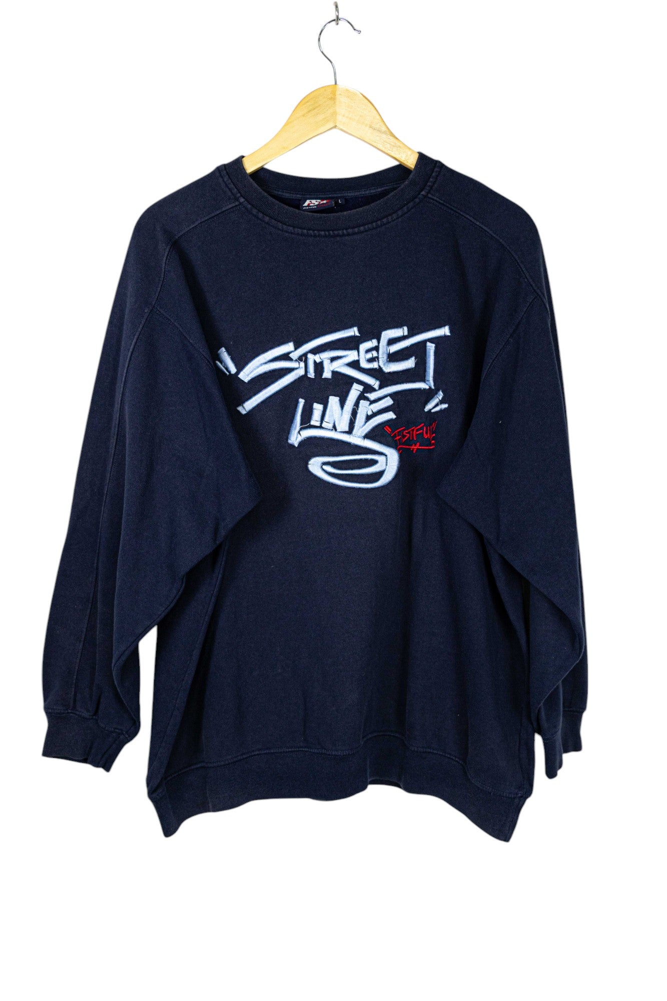 Fistful Street Embroidered Graphic Sweatshirt