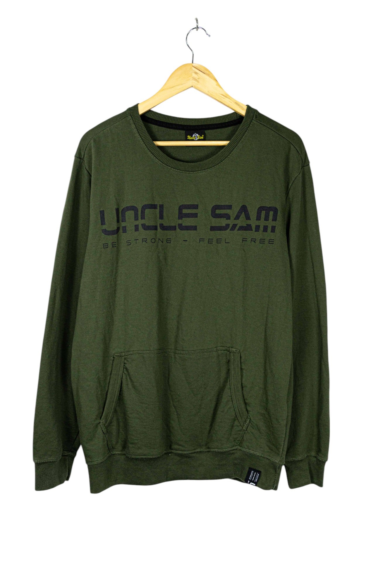 Uncle Sam Army Green Sweatshirt