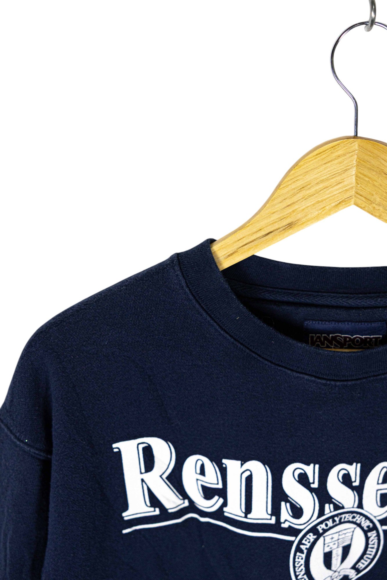 JanSport Rensselaer Black Printed Sweatshirt
