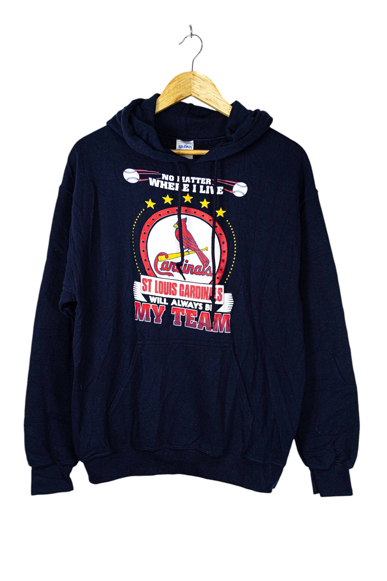 Gildan Heavy Cotton St Louis Cardinals Hoodie