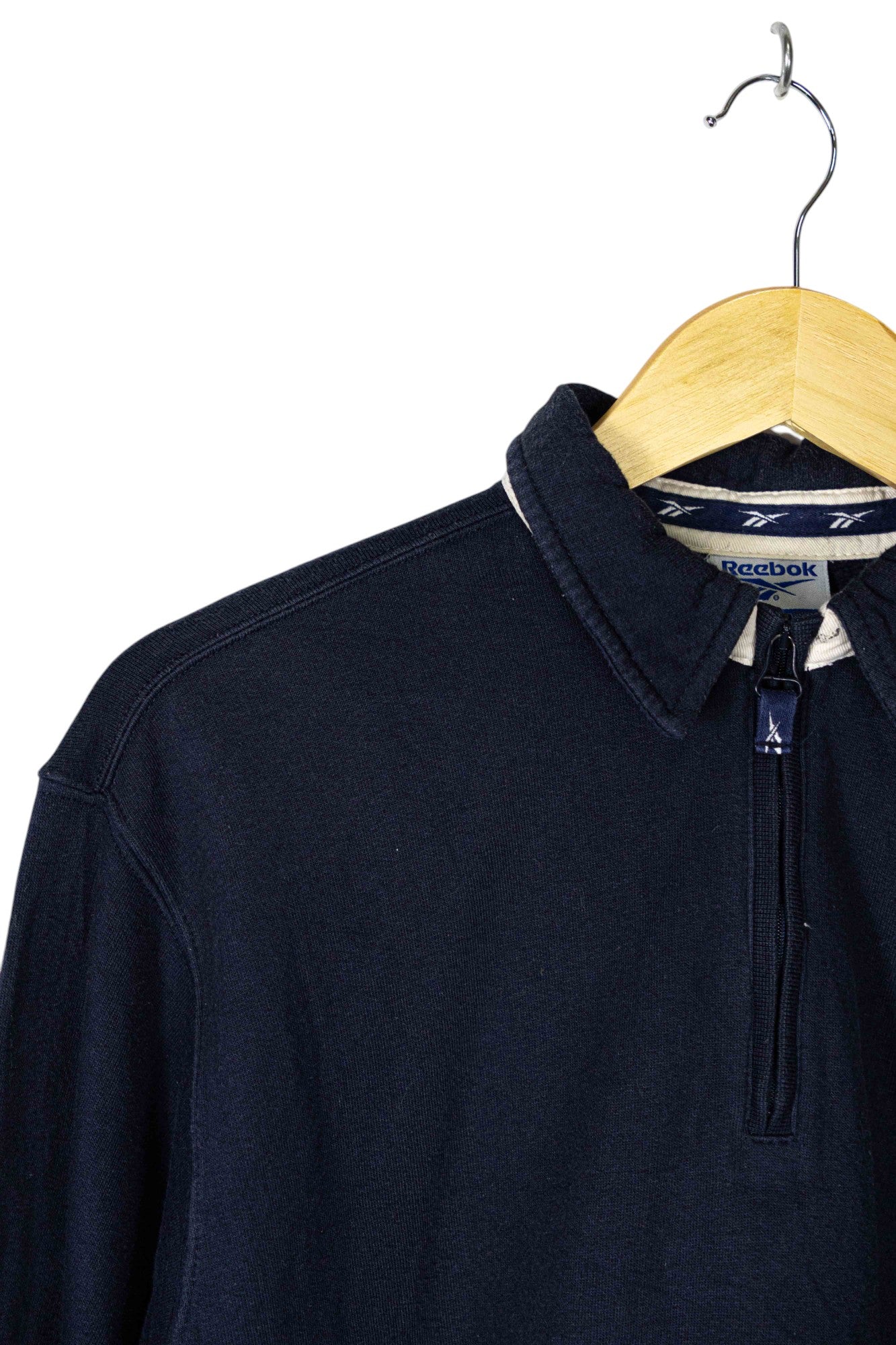 Reebok 90's Black 1/4 Zip Up