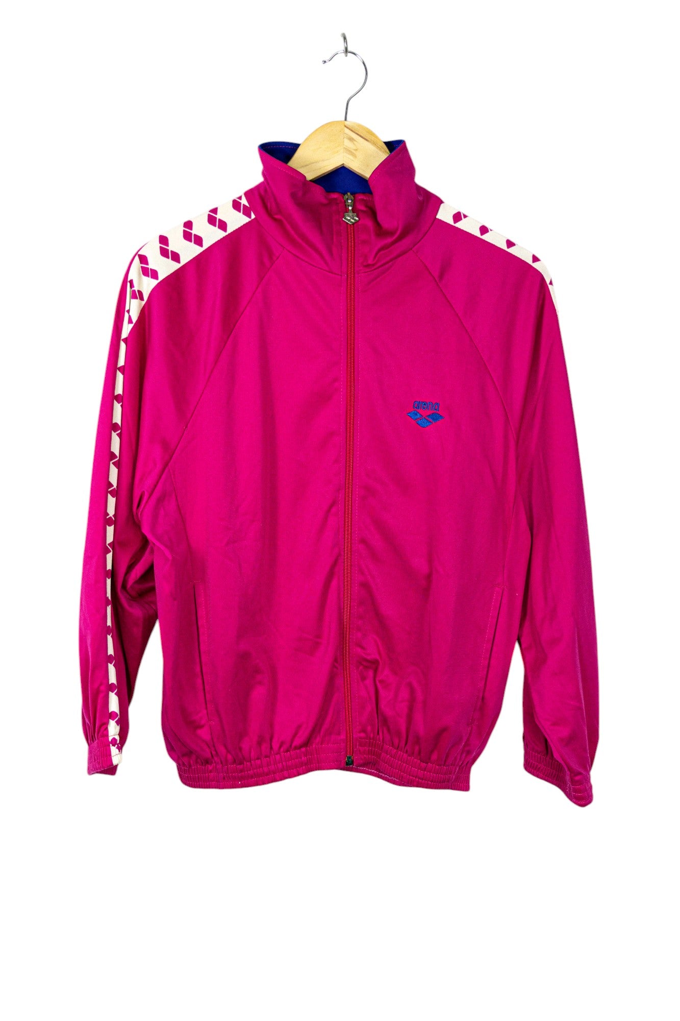 Arena Pink Hi-Vis 90's zip Up