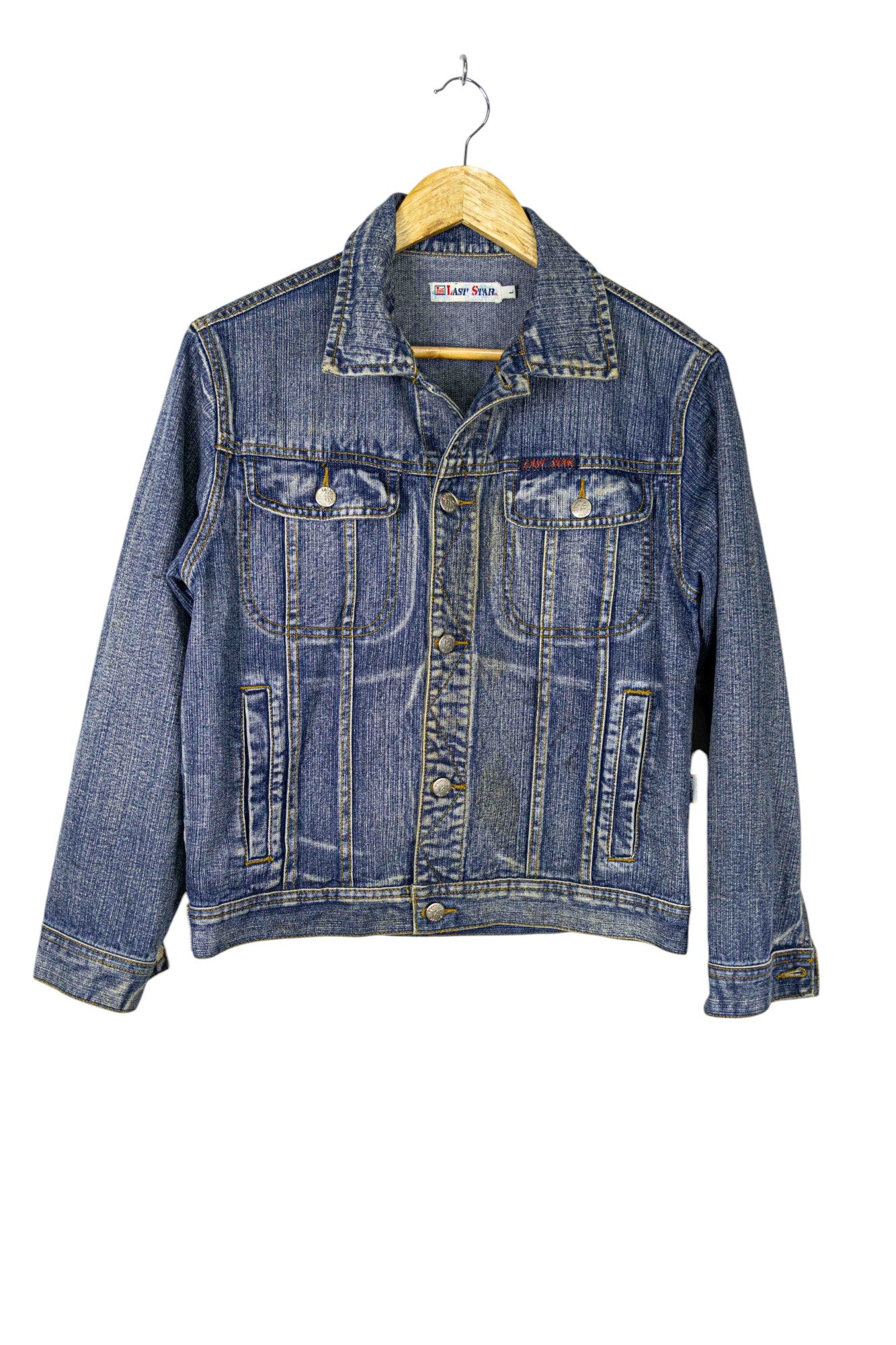 Last Star Printed Denim Jacket