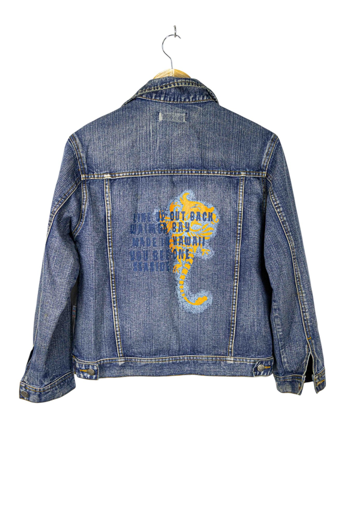 Last Star Printed Denim Jacket