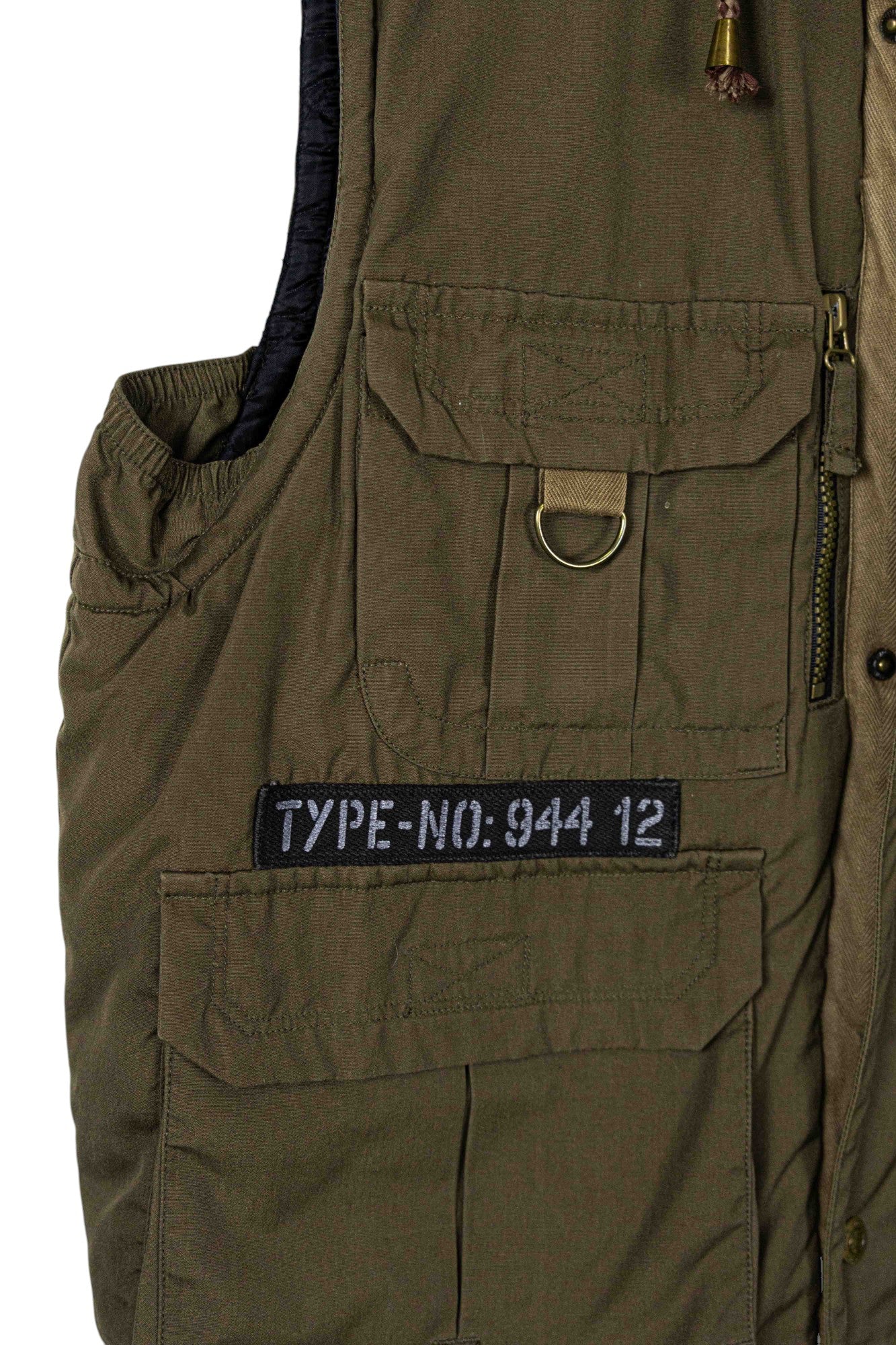 Flying Tiger Air Force Army Puffer Gilet
