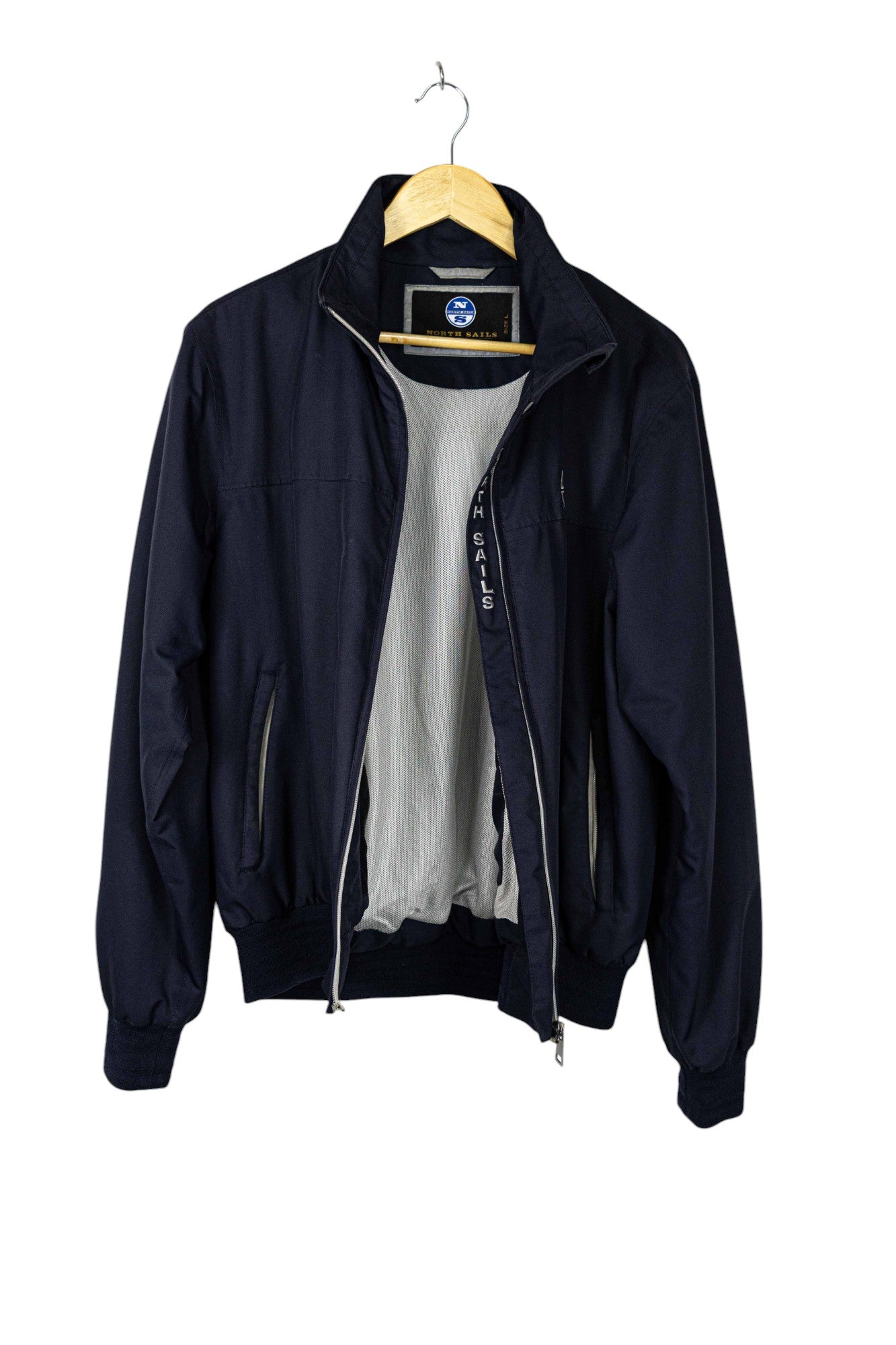 North Reversible Sails Dark Blue Sailing Zip Up