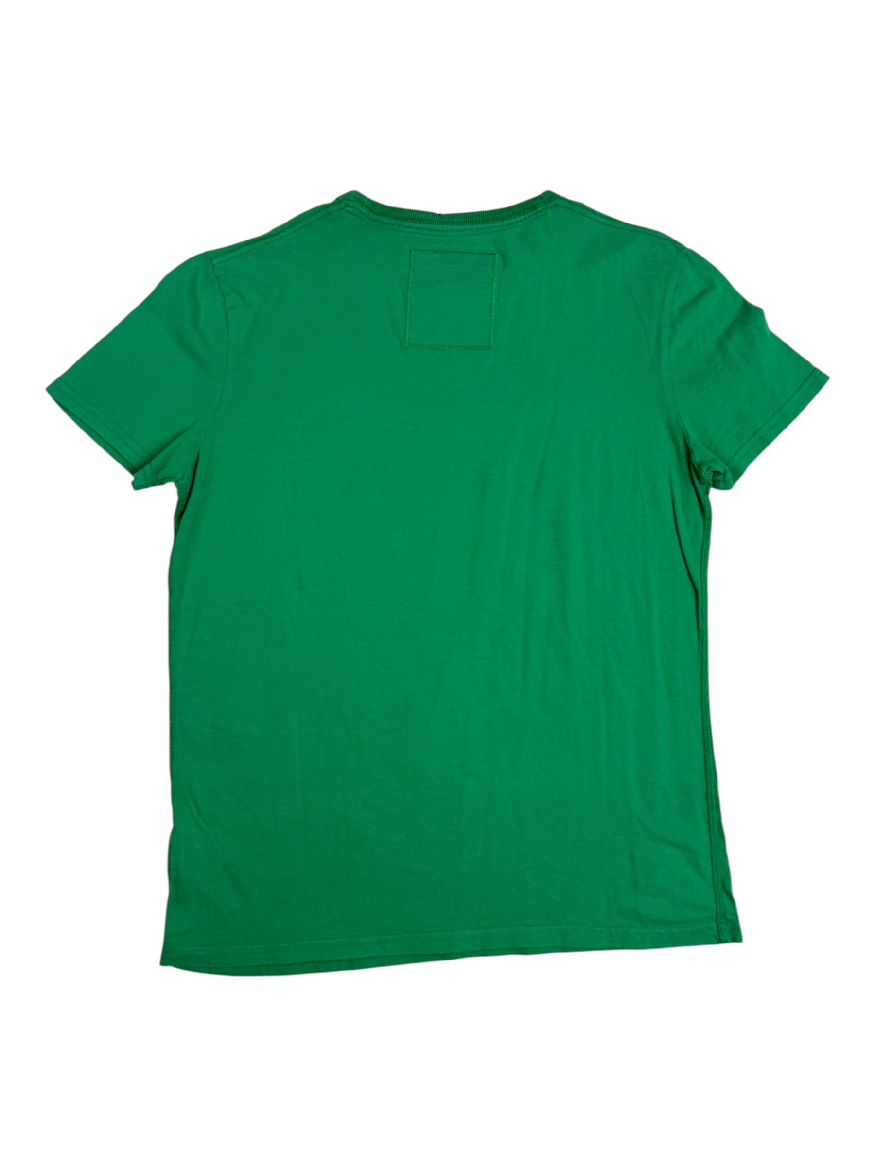 Super Dry Green Graphic Printed T-Shirt - Small