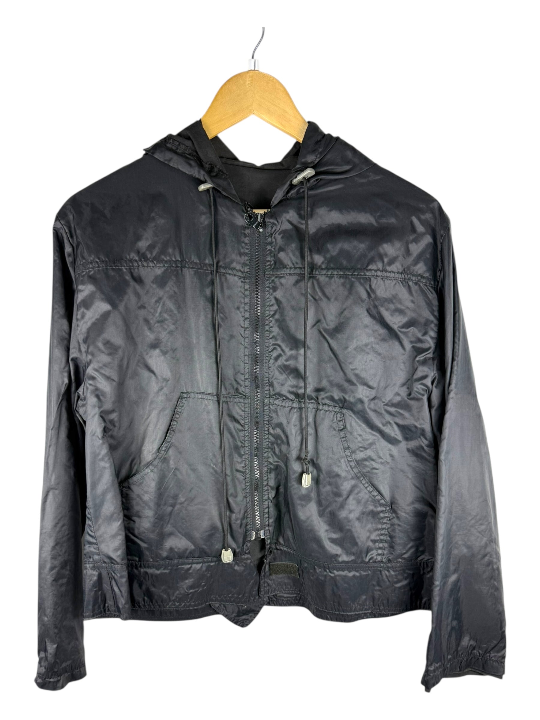 Black Cropped Woman jacket -  Small