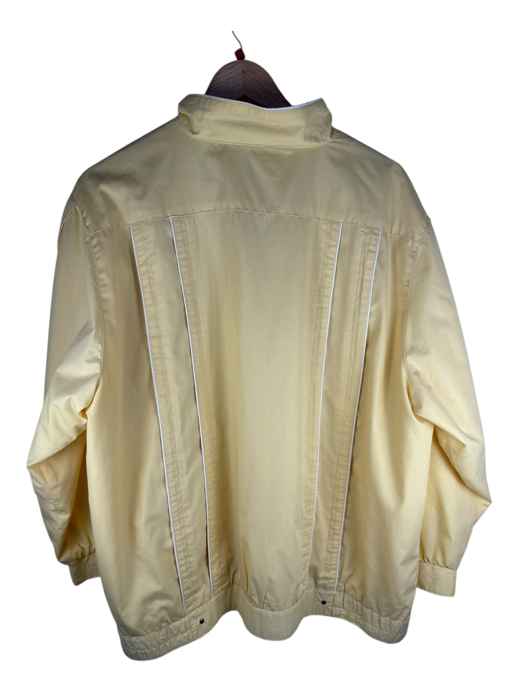 Butter Yellow Windbreaker -  X Large