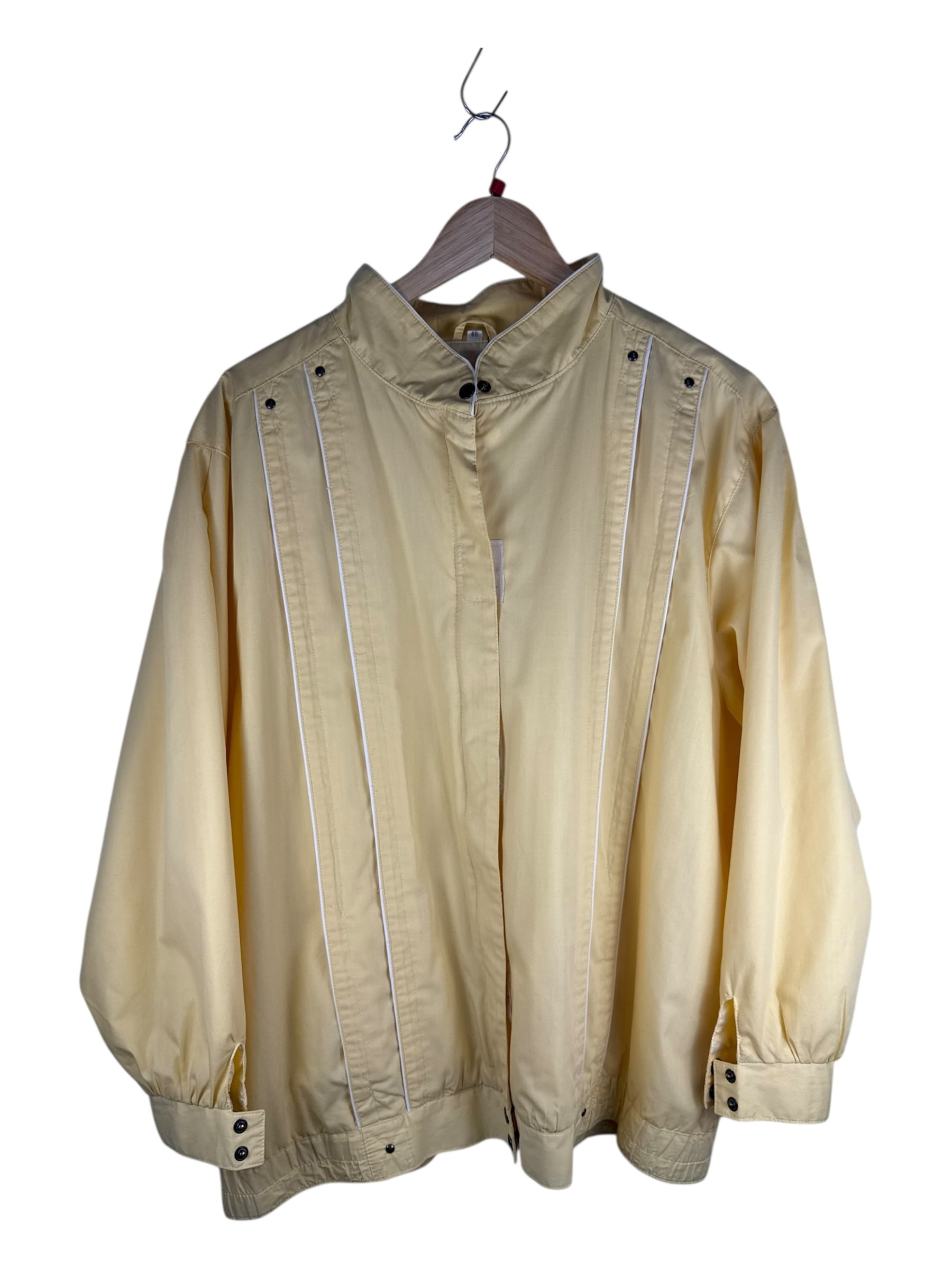 Butter Yellow Windbreaker -  X Large