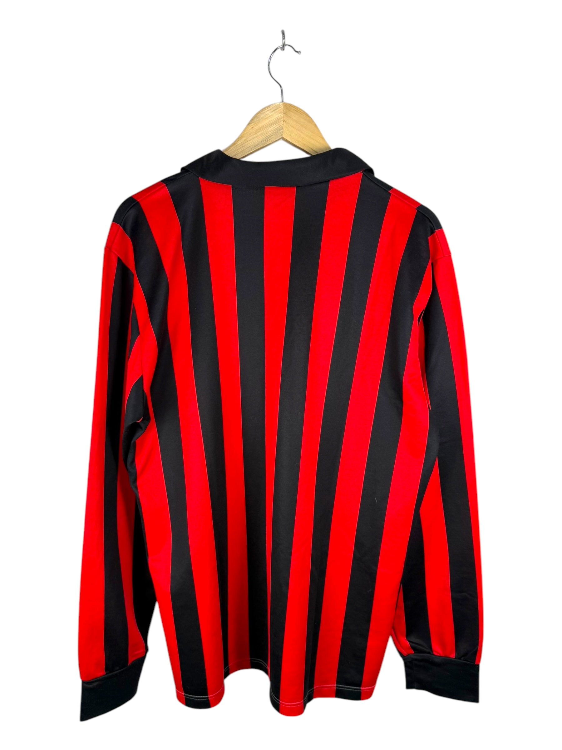 Mediolanum 90's Black & Red Football Jersey