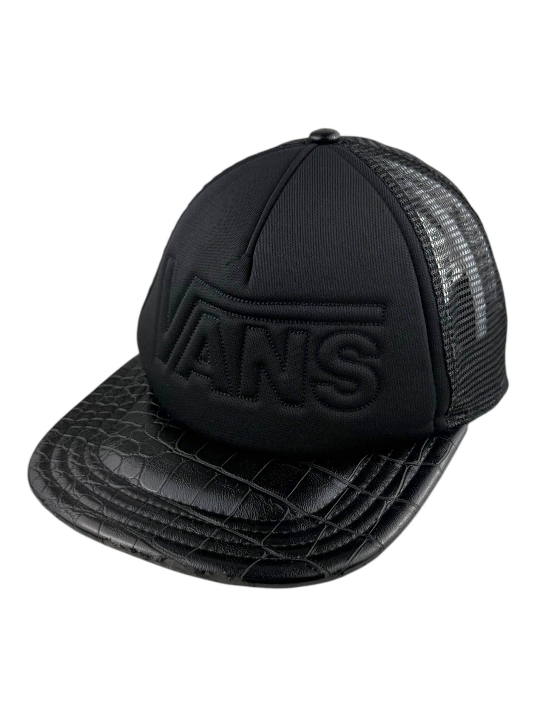 Vans Black Adjustable Trucker Hat