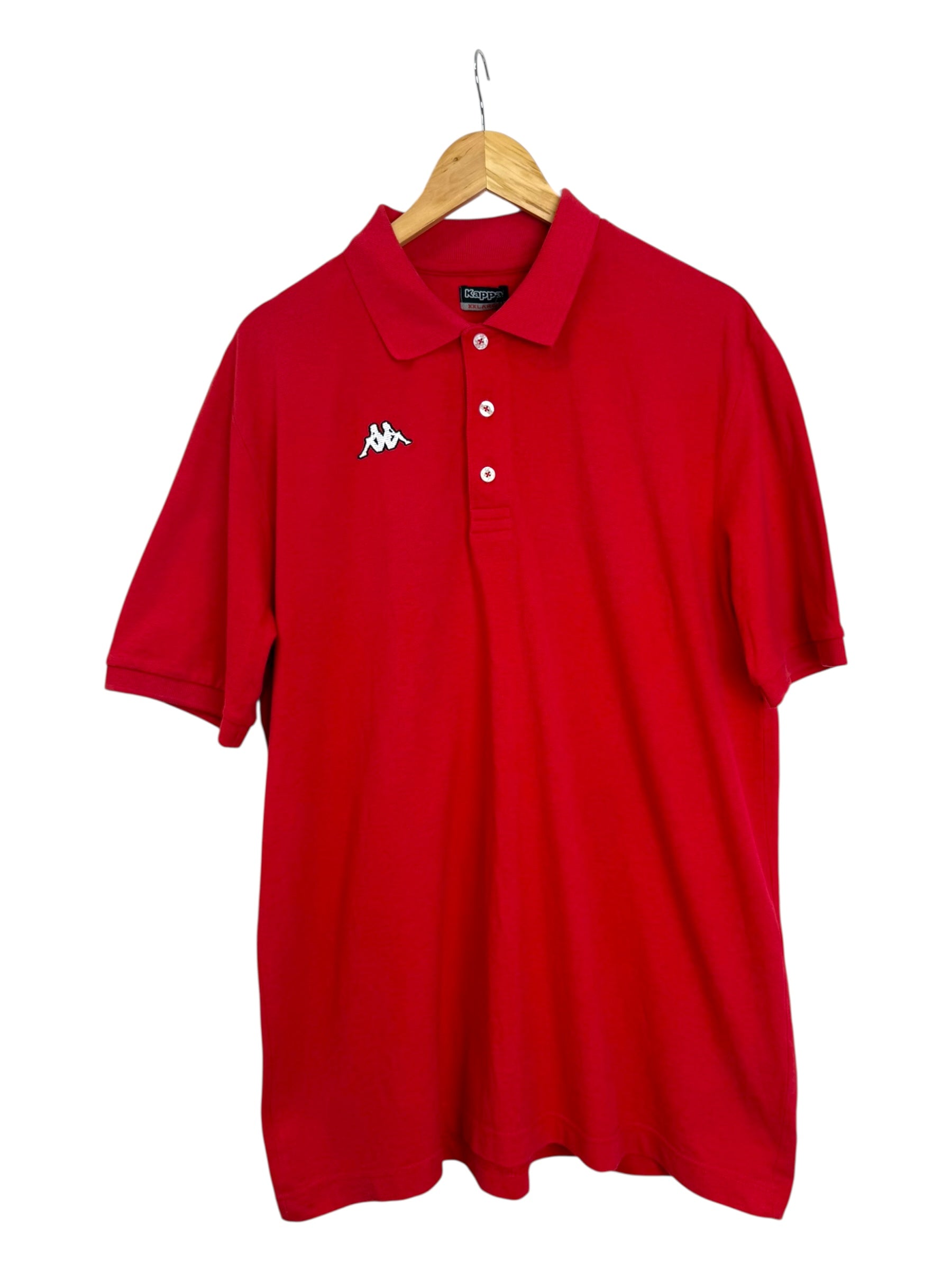 Kappa Red Vintage 90's Polo Shirt