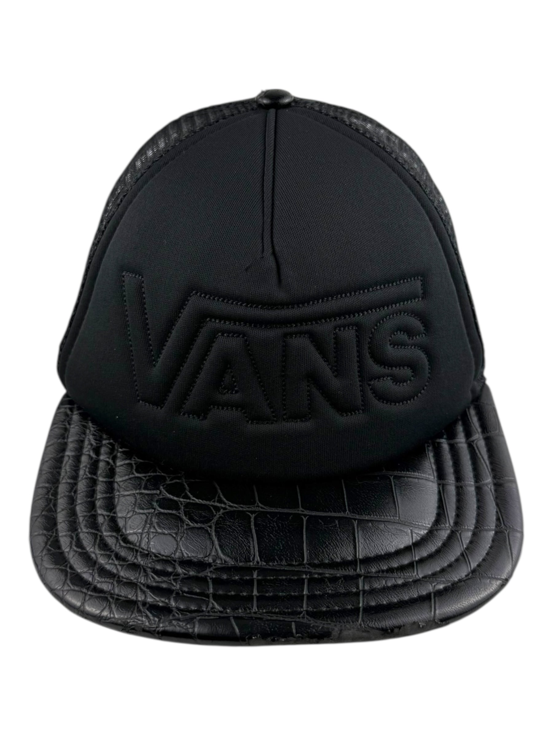 Vans Black Adjustable Trucker Hat