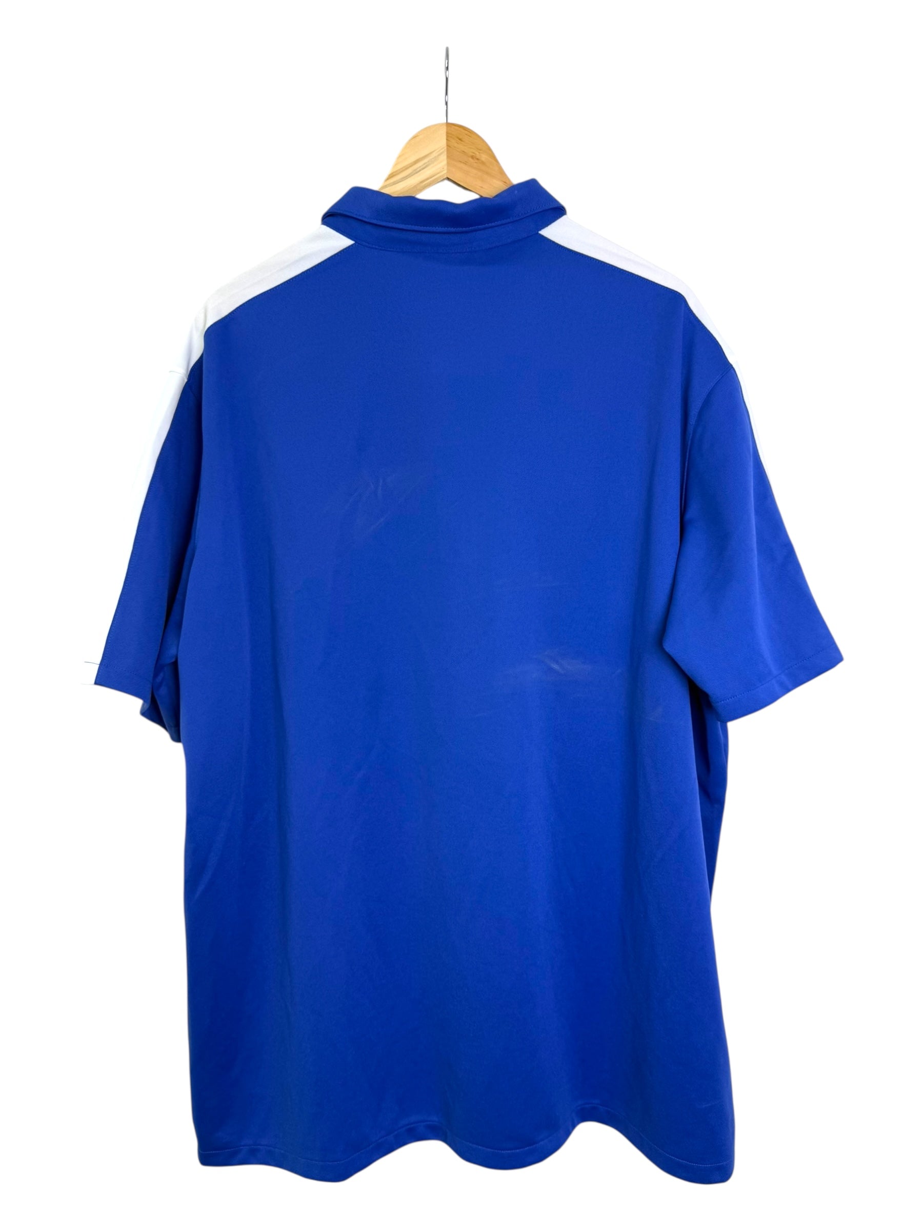 CAT Blue Vintage 90's Sports Polo Shirt