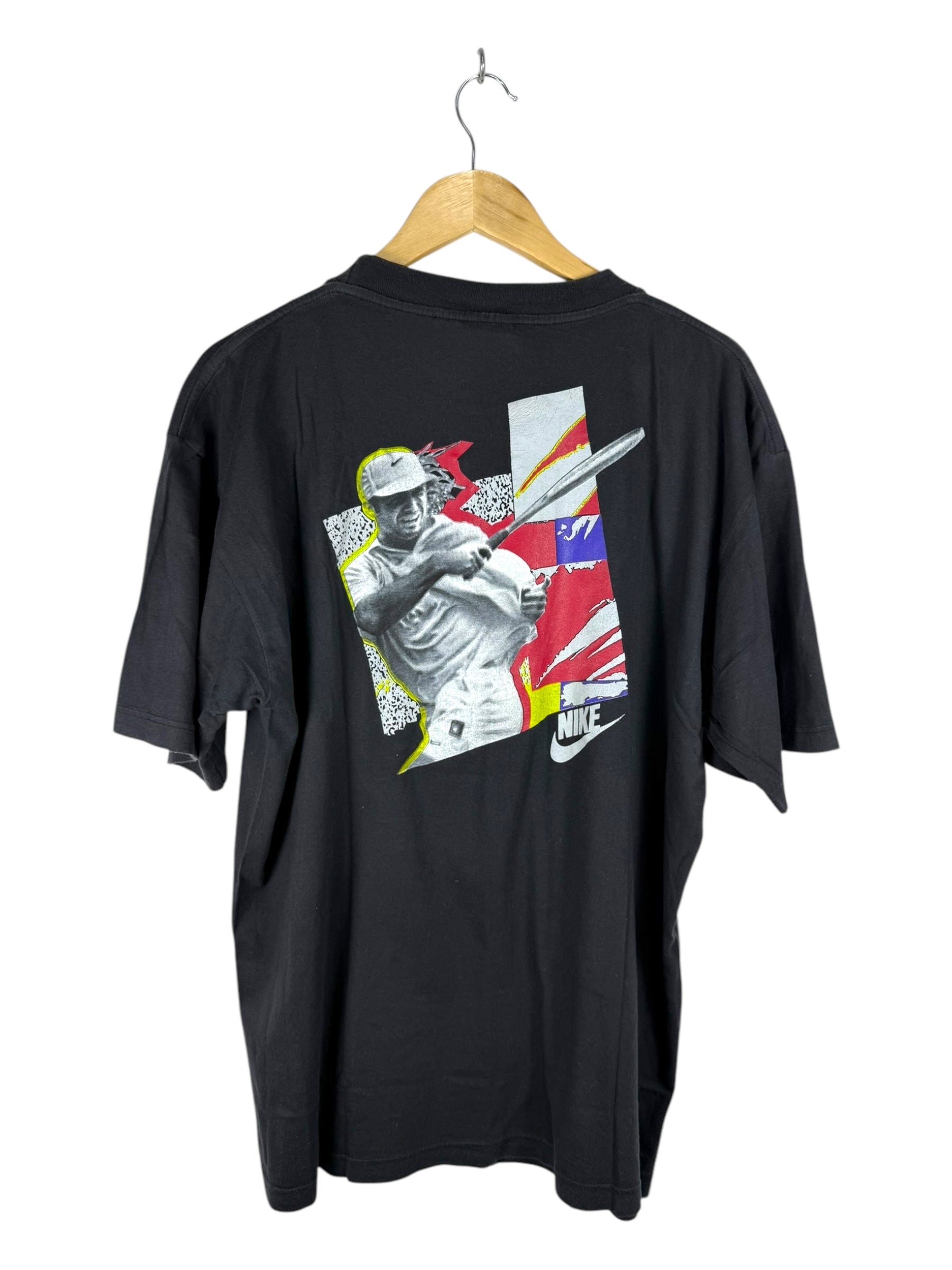 Nike 90's Black Graphic Printed T-shirt