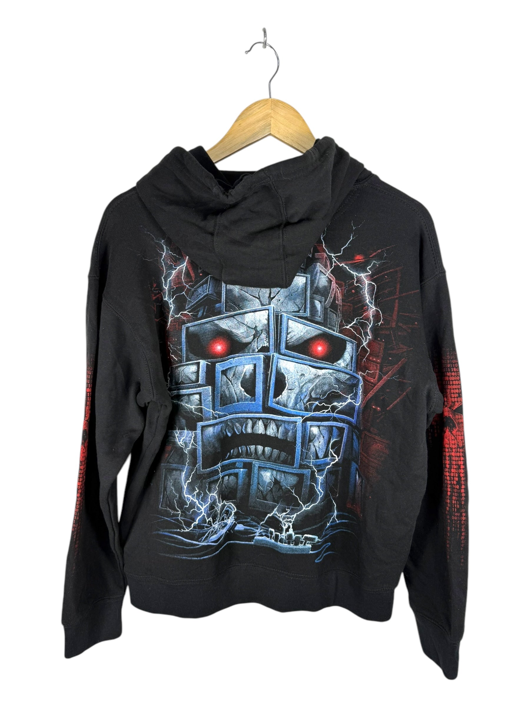 Spiral Y2K Death By TV Hoodie