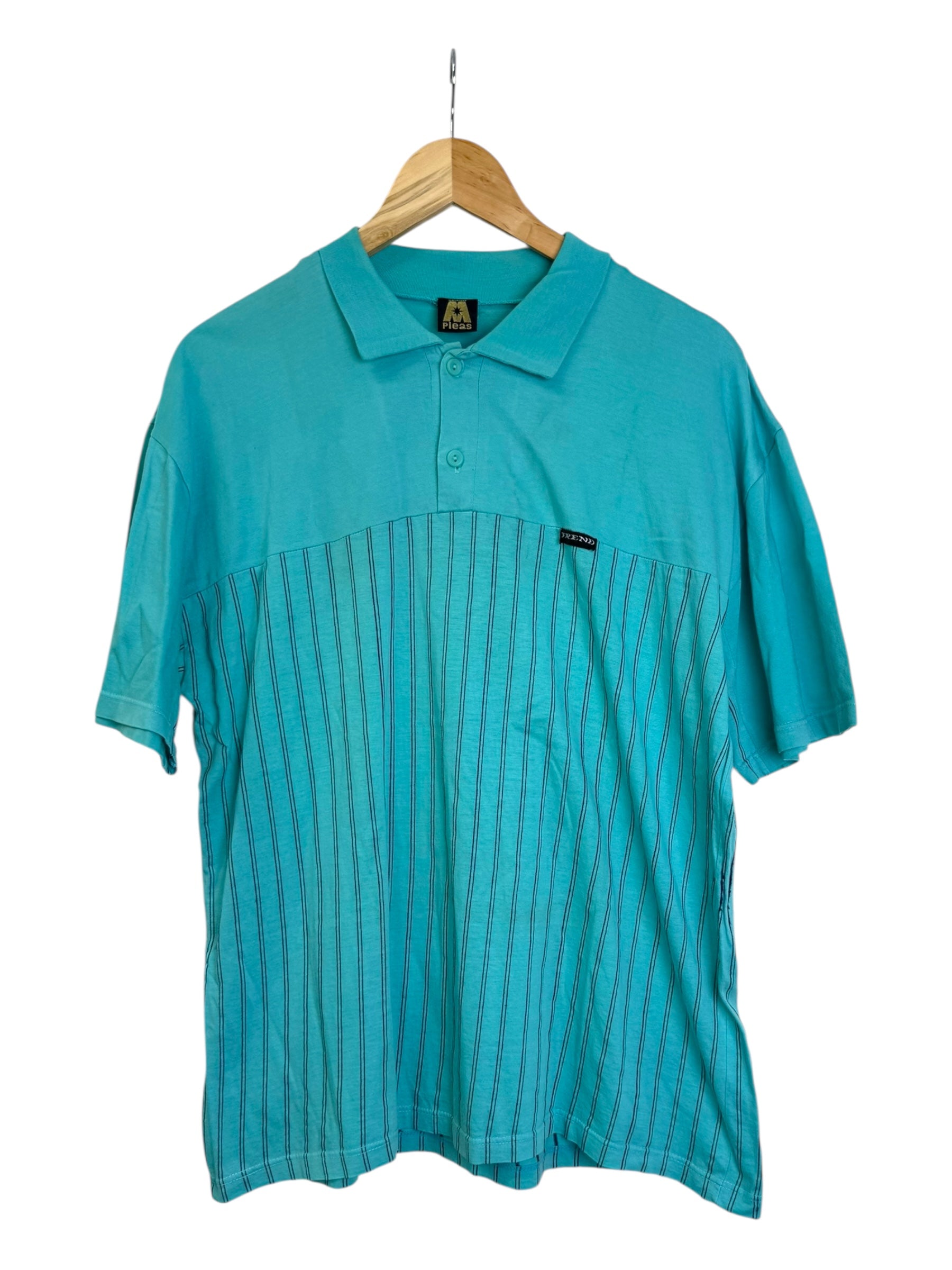 Mercerised 90's Polo Shirt - X Large