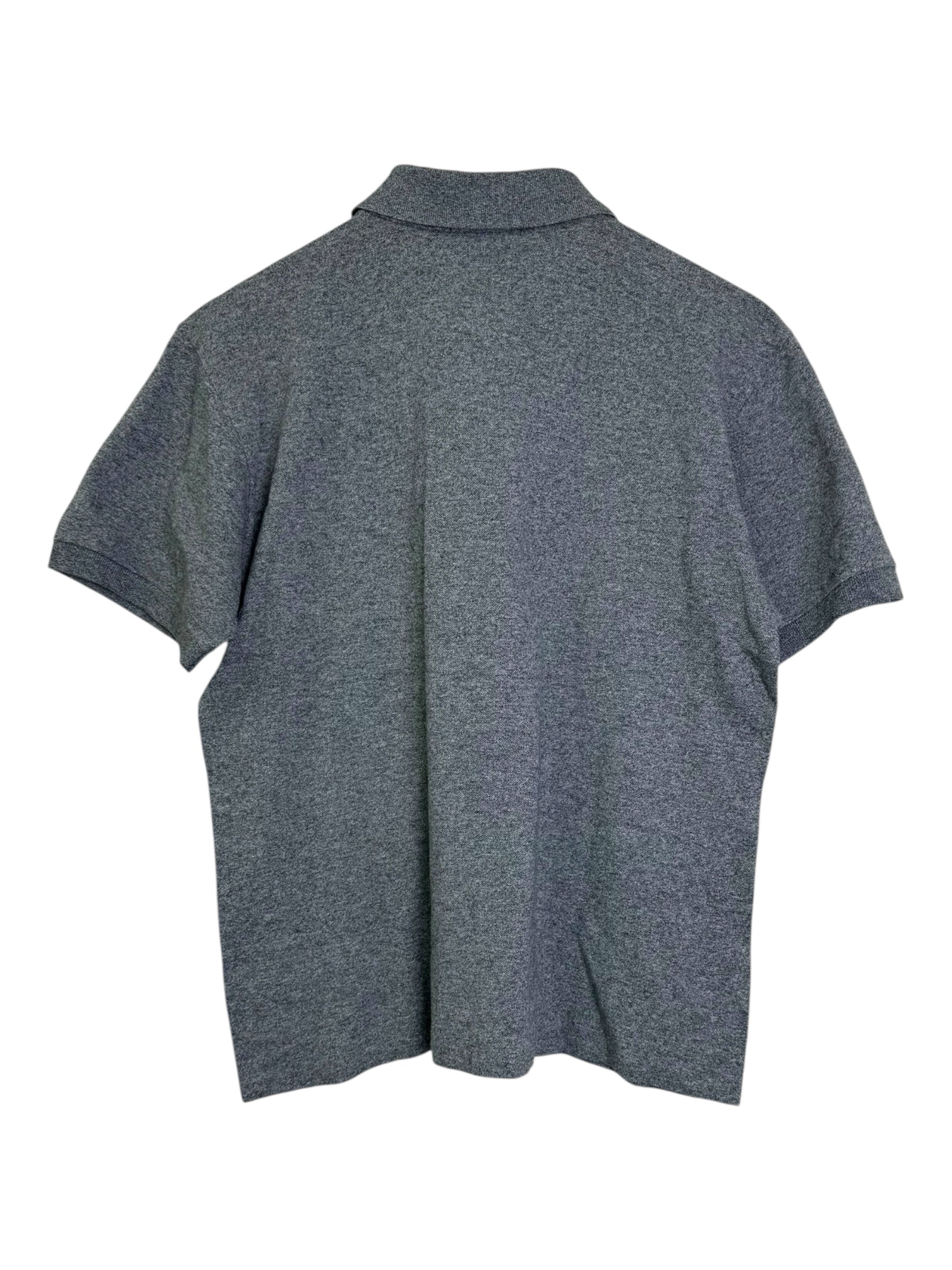 Gymnasium Grey Vintage 90's Sports Polo Shirt - Medium