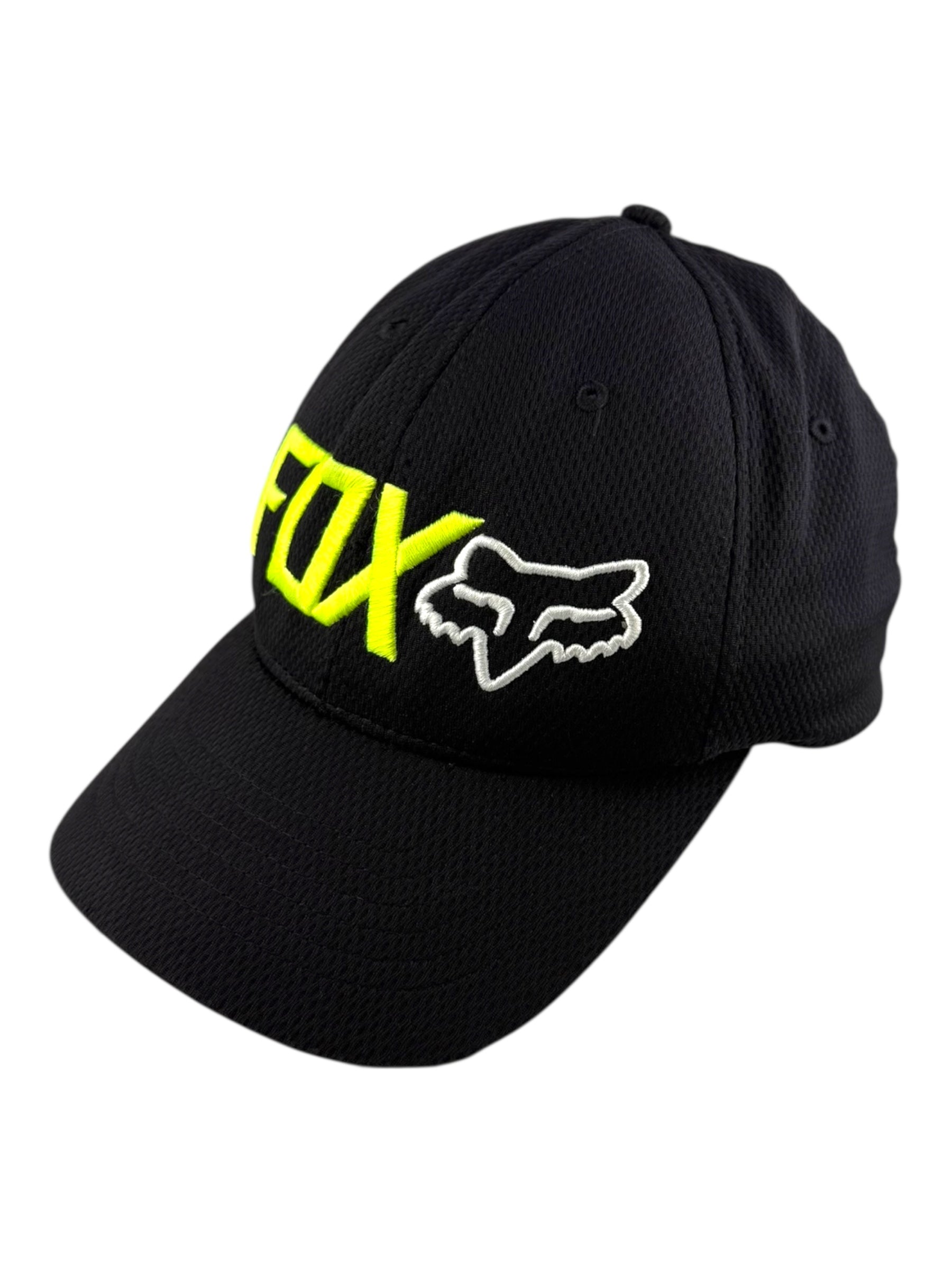 FOX Logo Black Flexfit Cap