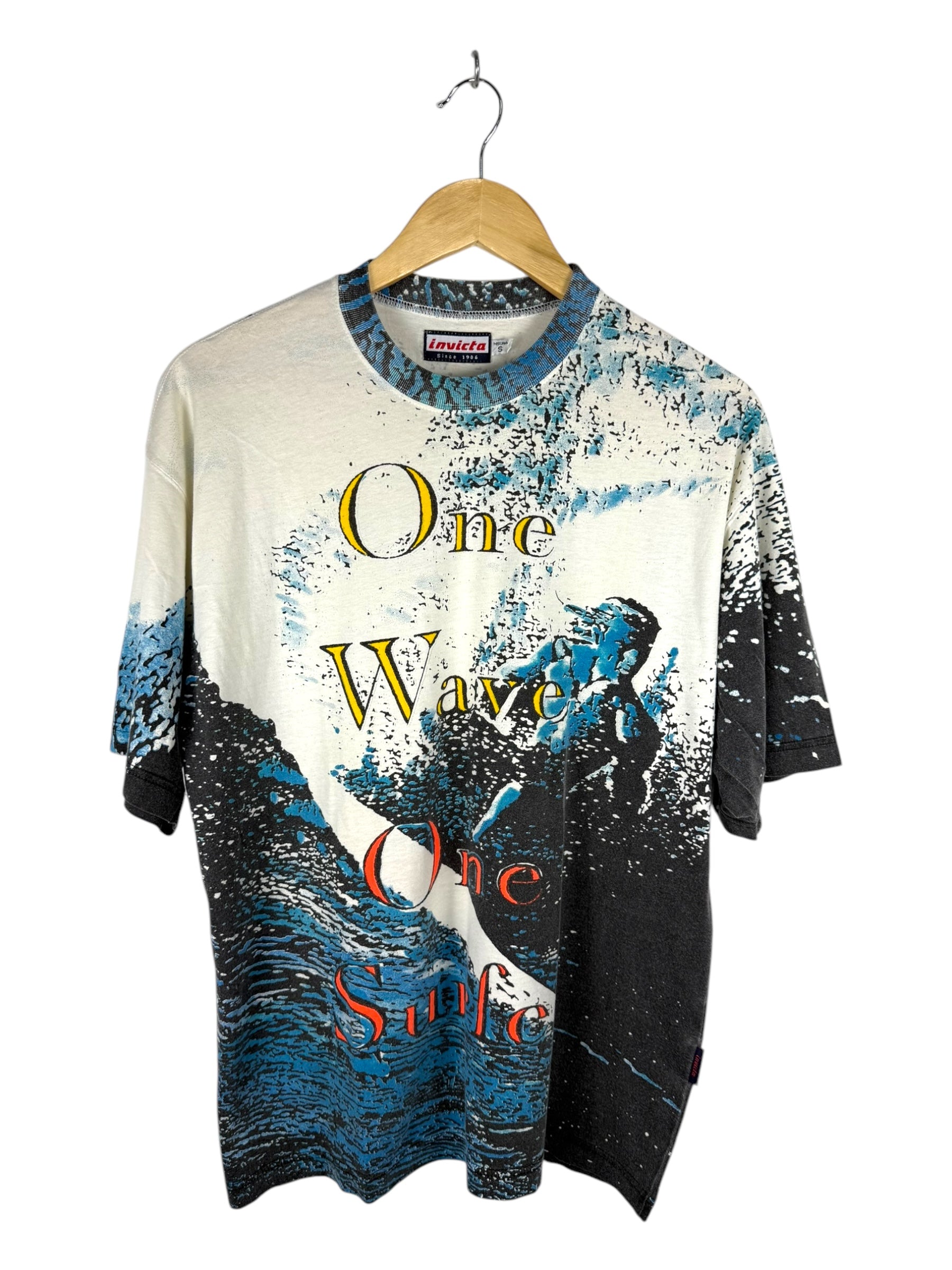 Invicta 90's All Over Print Surf T-Shirt