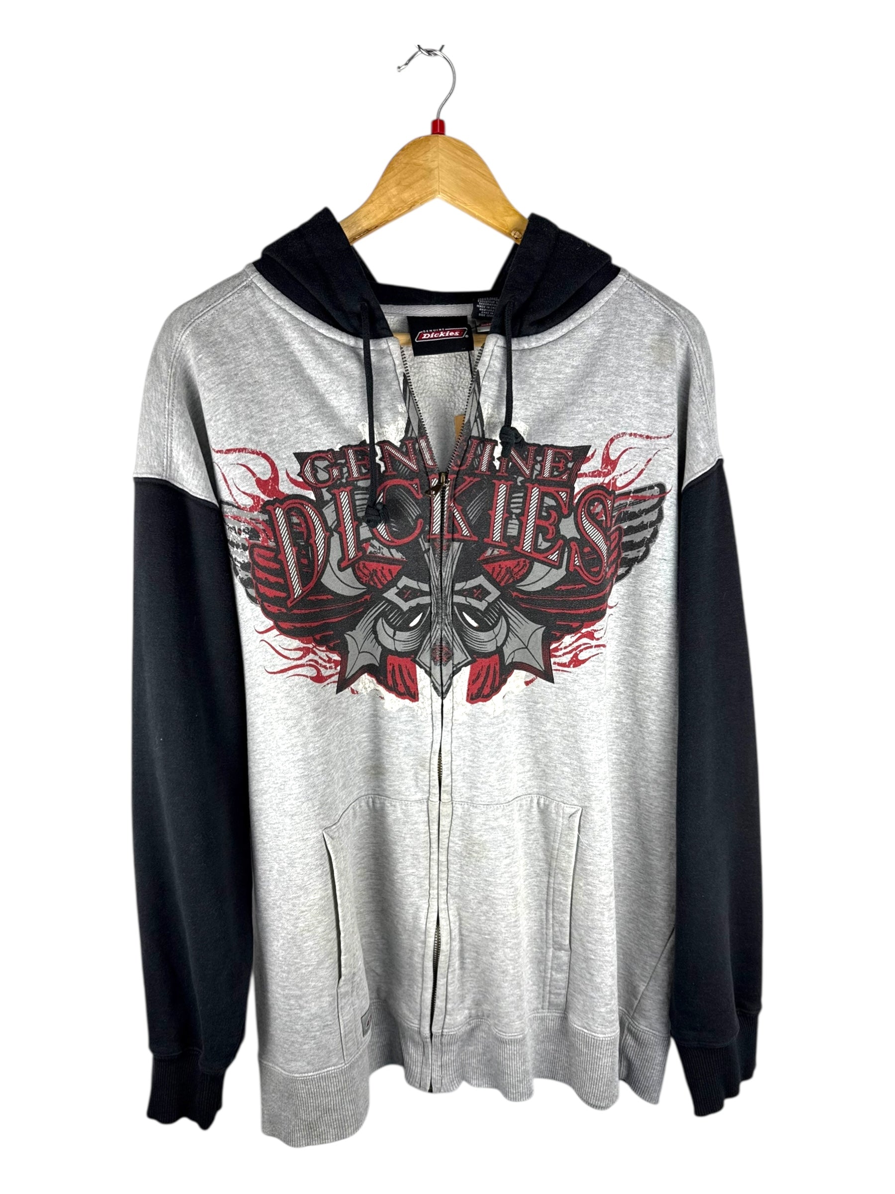 Genuine Dickies 90's Printed Hoodie - X Large