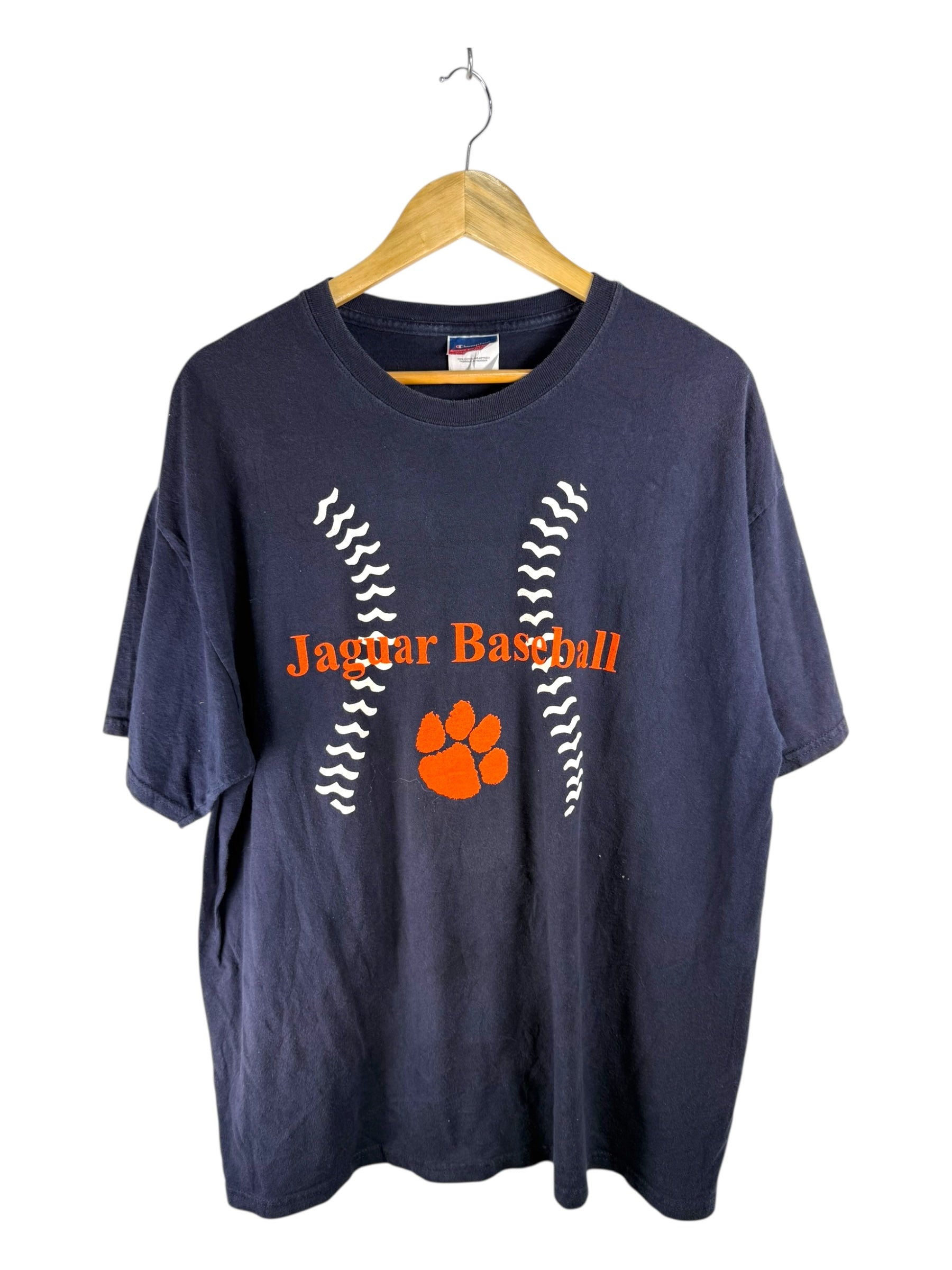 Champion 90's Jaguar Baseball Printed T-Shirt - X-Large