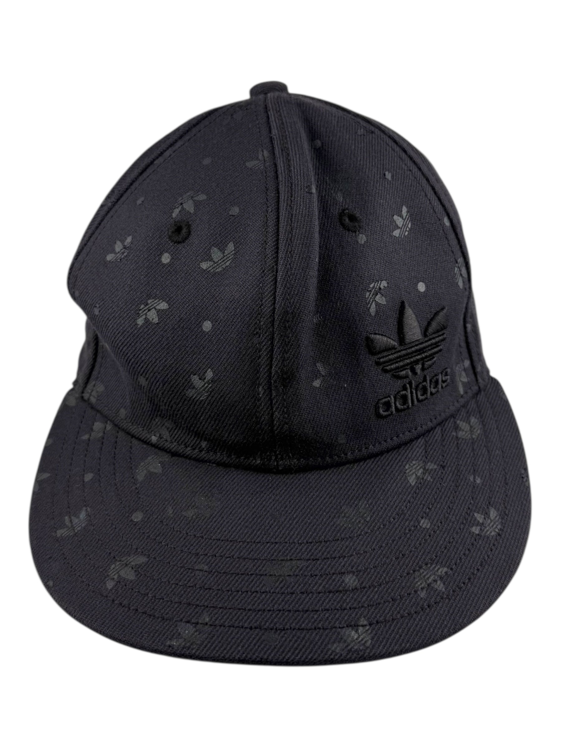 Adidas Black Logo Fitted Cap