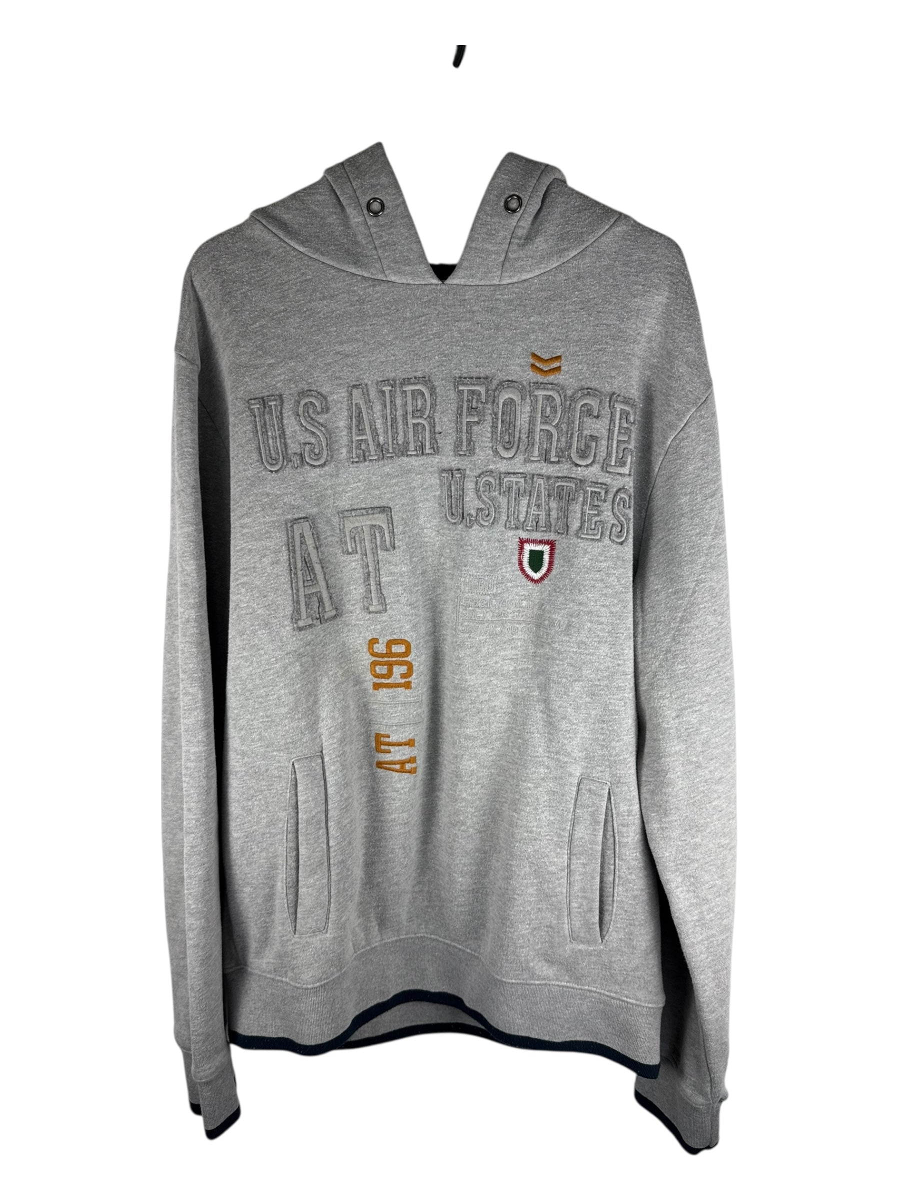 US Air Force Grey Hoodie - Large