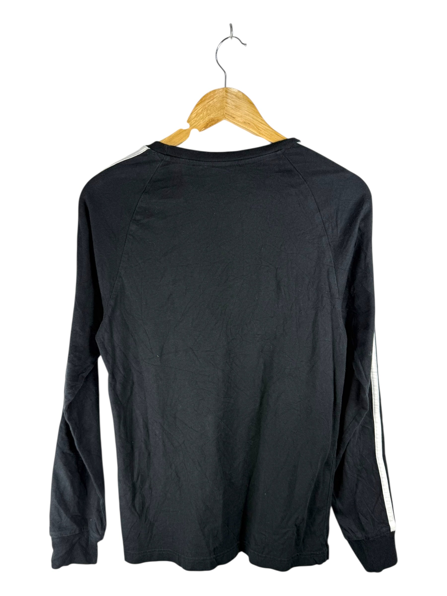 Adidas 90's Black Long Sleeved T-Shirt - Small