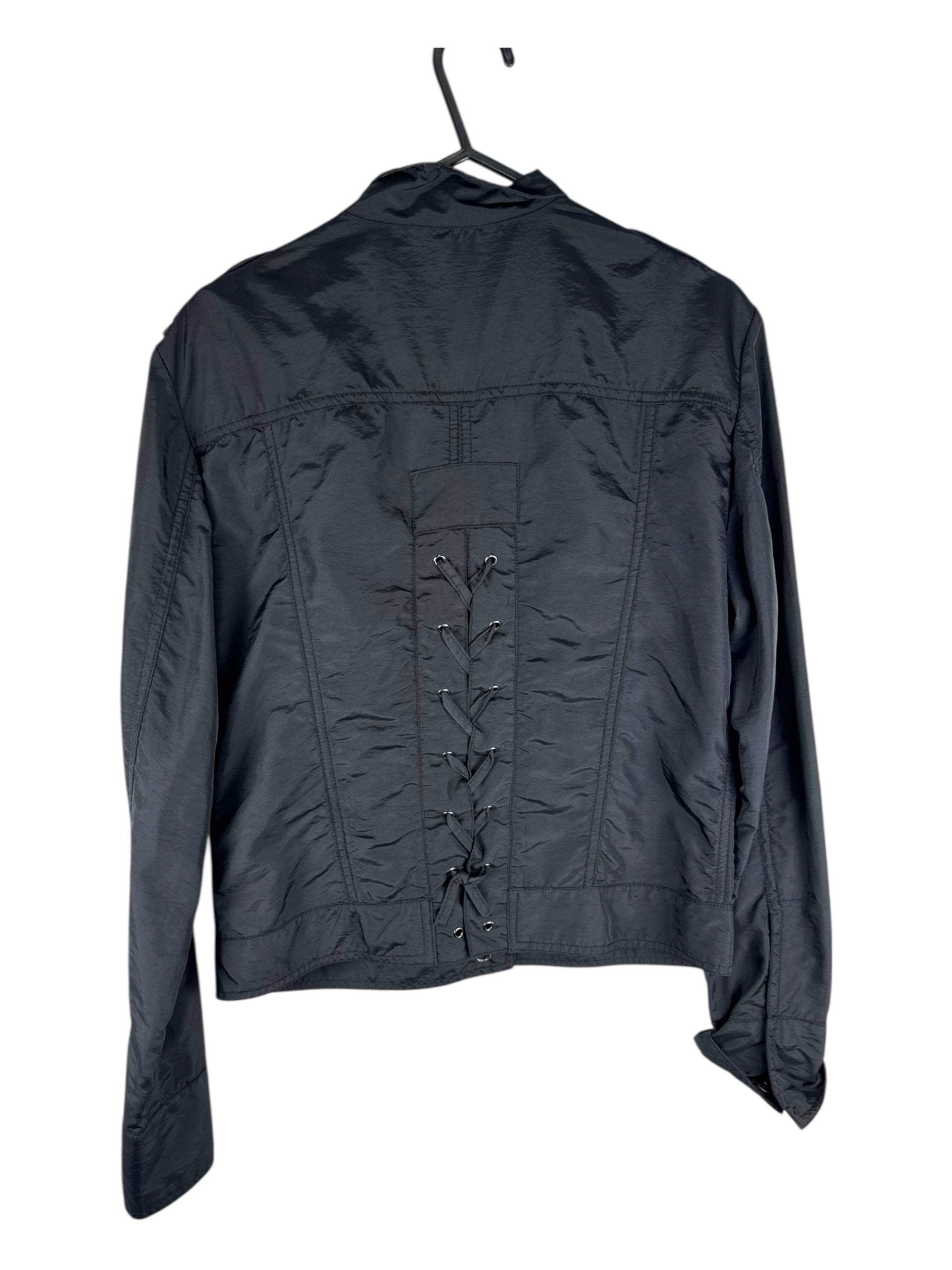 Black Cropped Woman jacket -  Small