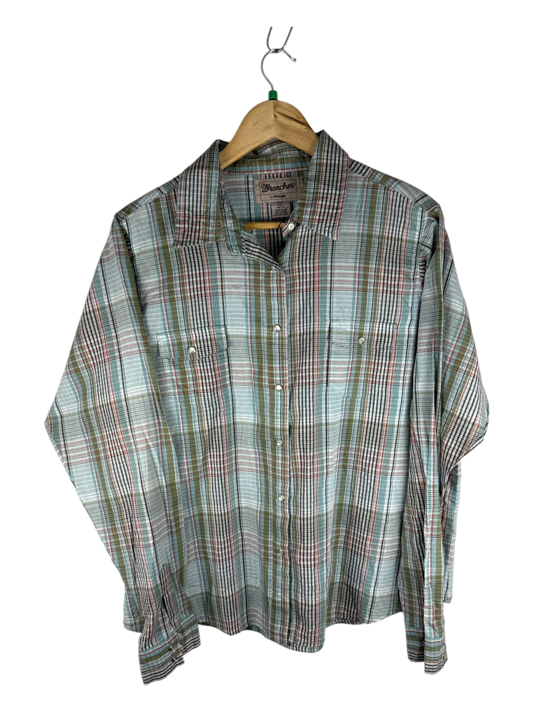 Wrangler light Plaid Shirt - XL