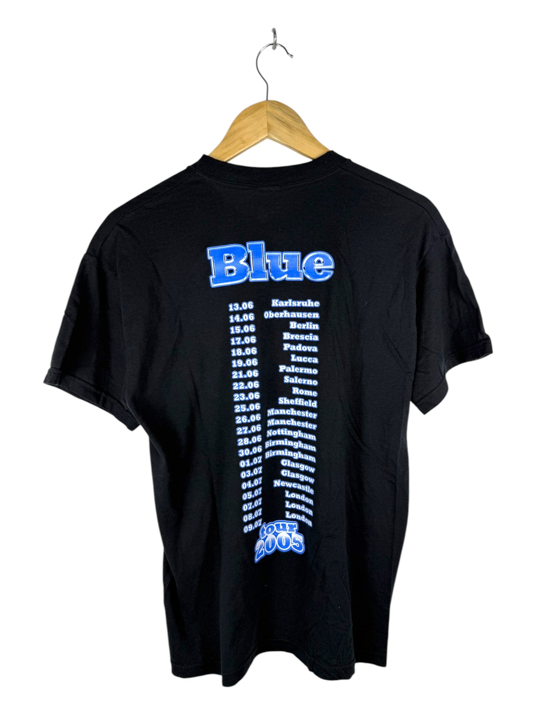 Fruit Of The Loom Blue Y2K Official Tour T-Shirt