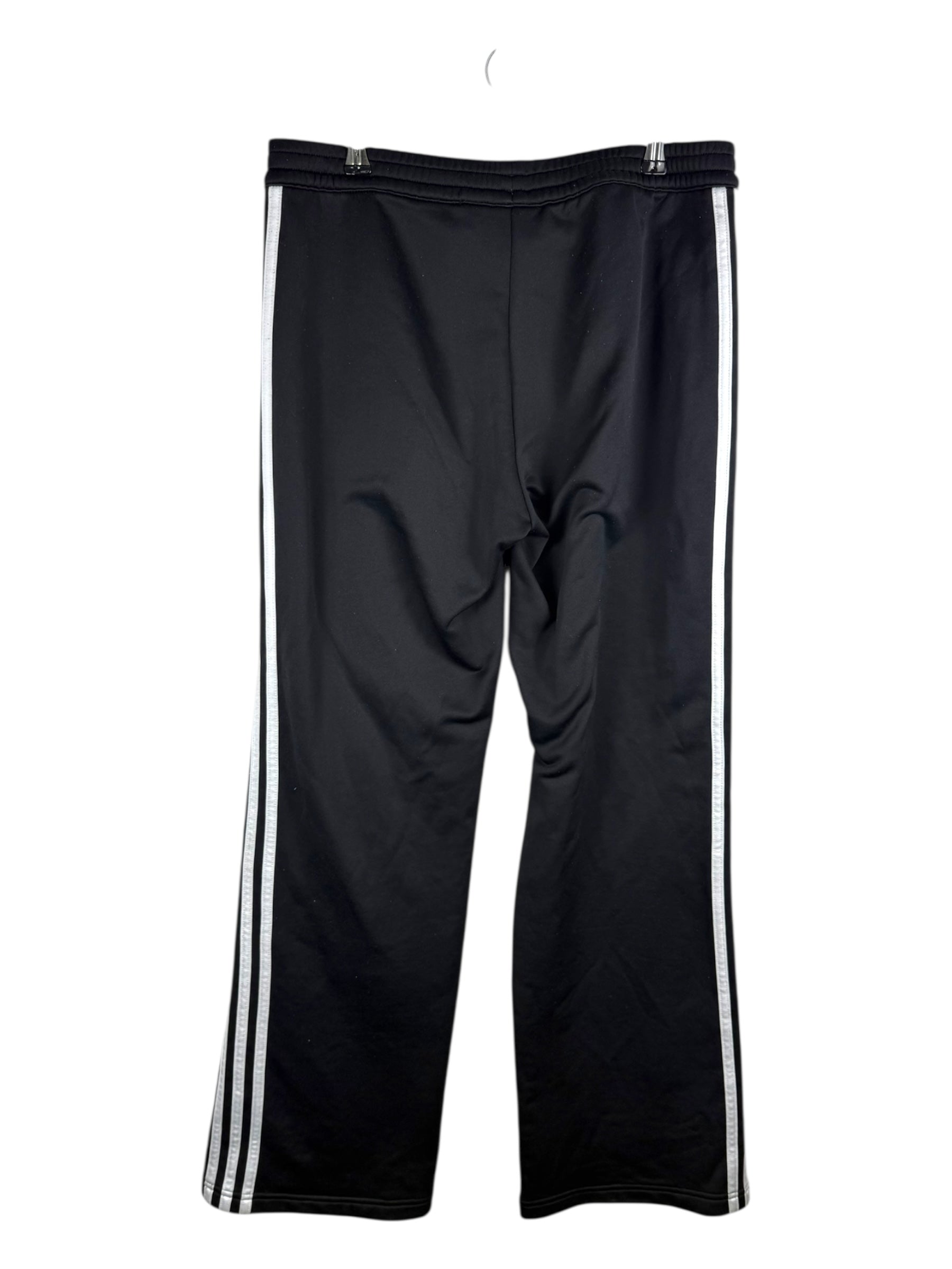 Adidas 90'S Black Striped Tracksuit Bottoms - 41.5W 102L