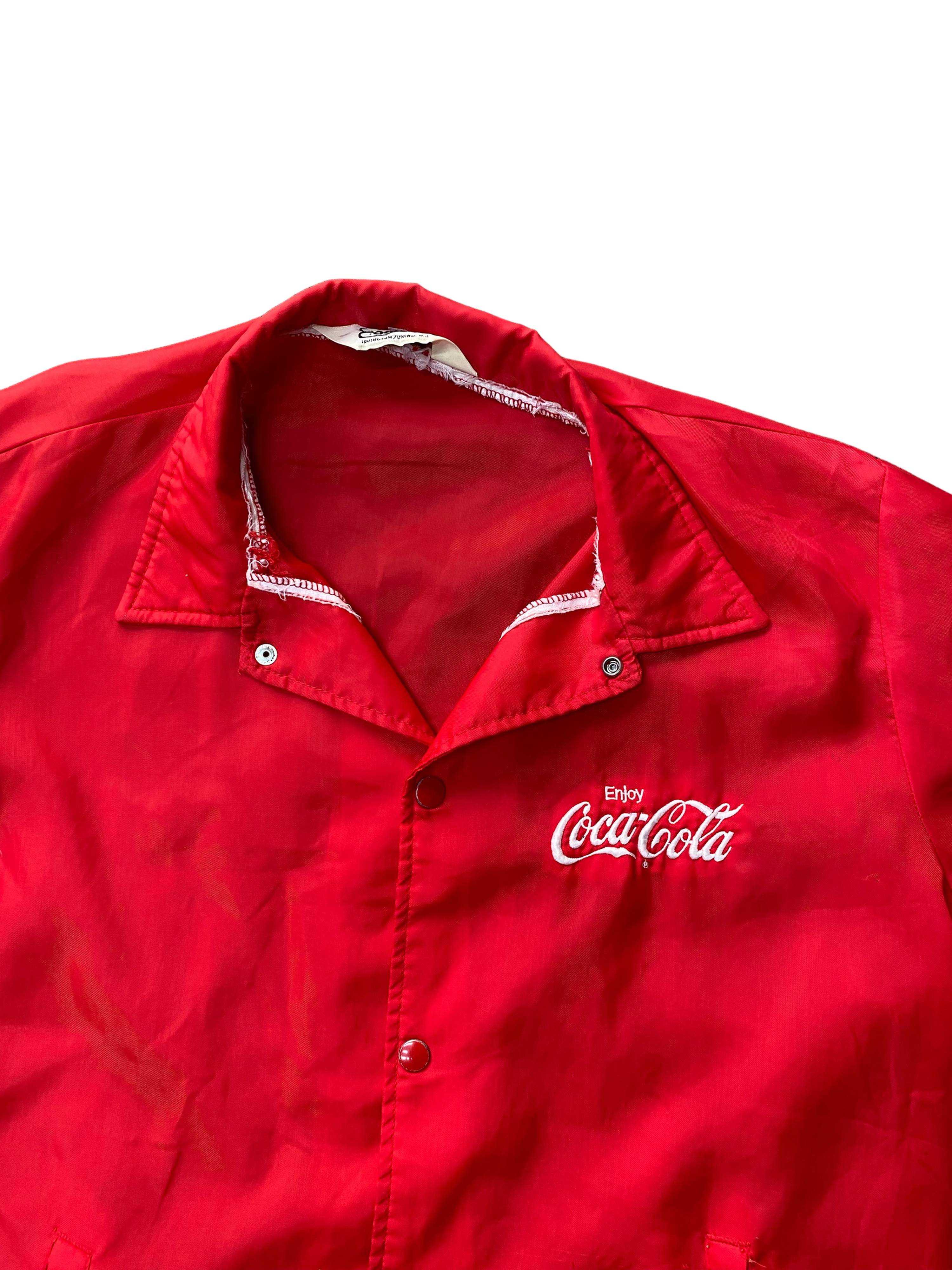 CocaCola wind-proof button up.