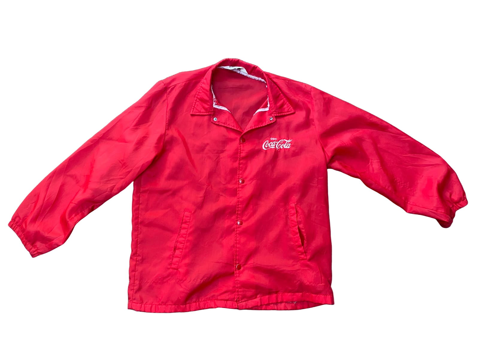 CocaCola wind-proof button up.