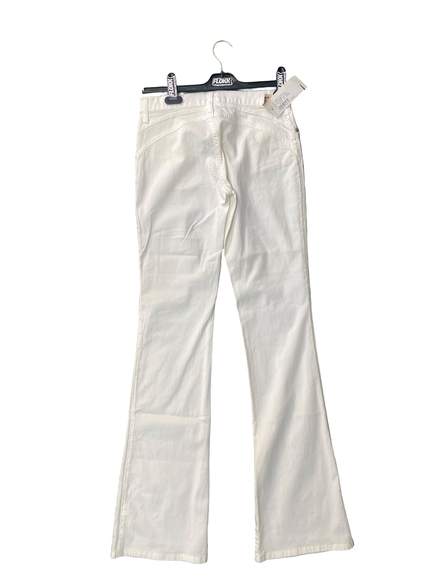 Cascucci White low waisted jeans- 28