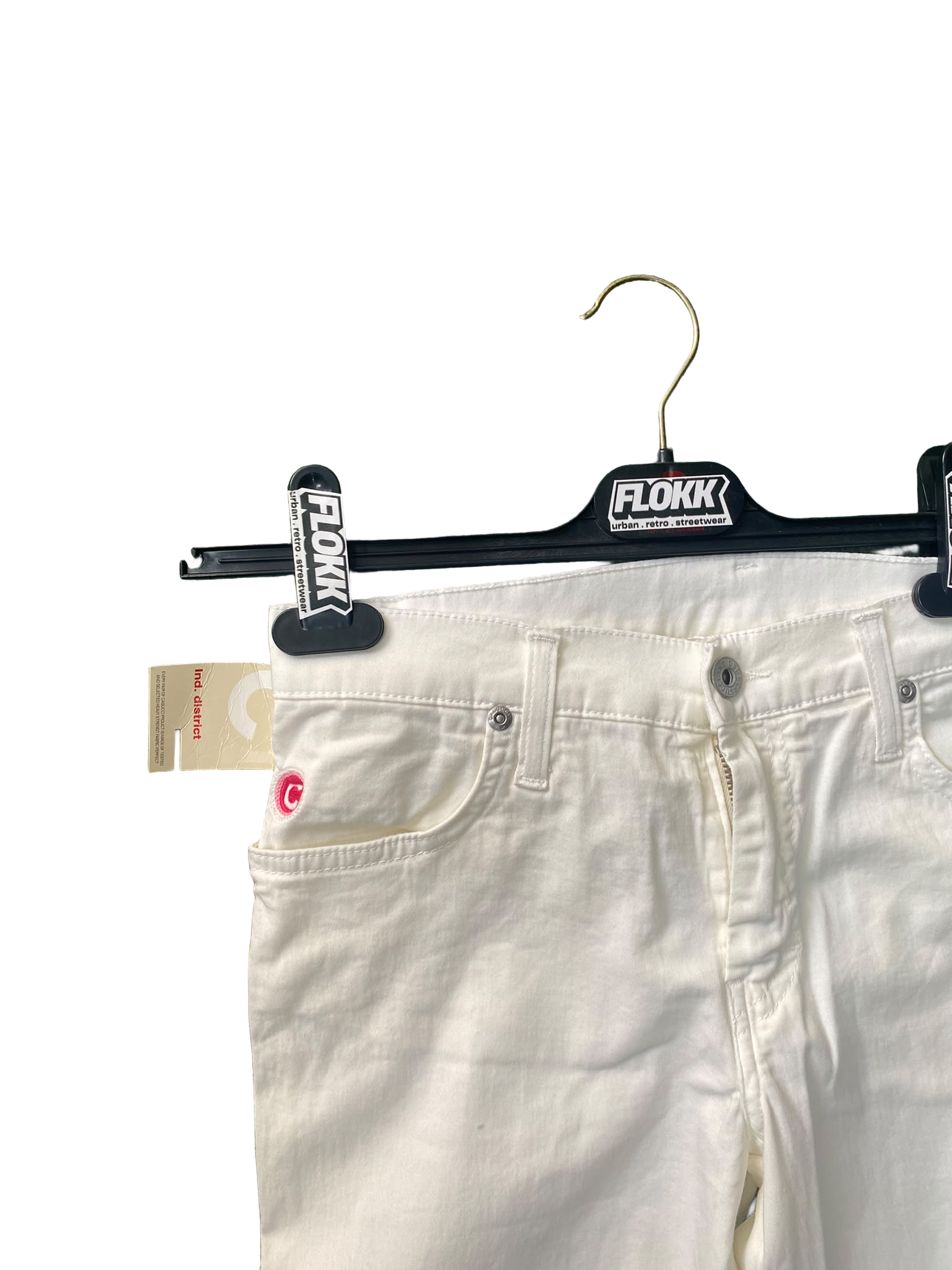 Cascucci White low waisted jeans- 28