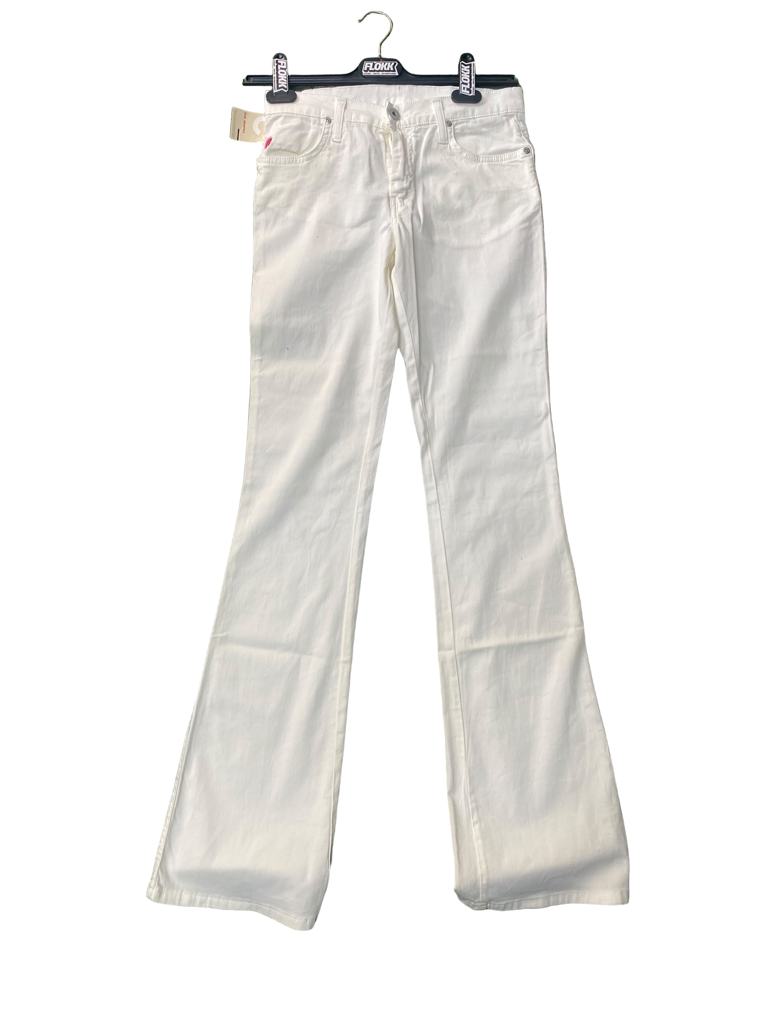 Cascucci White low waisted jeans- 28