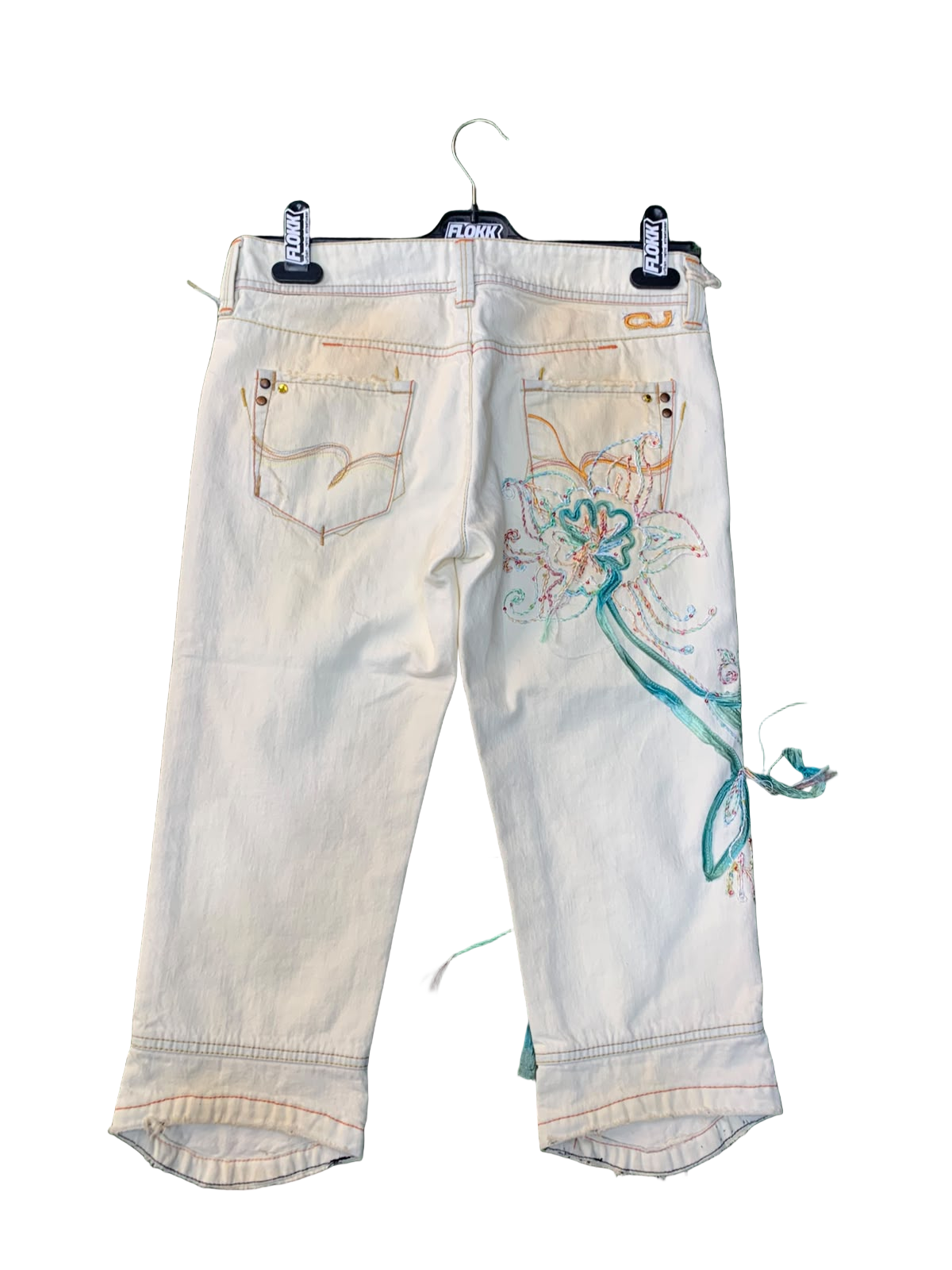 C.J 1954 Denim Bermuda shorts