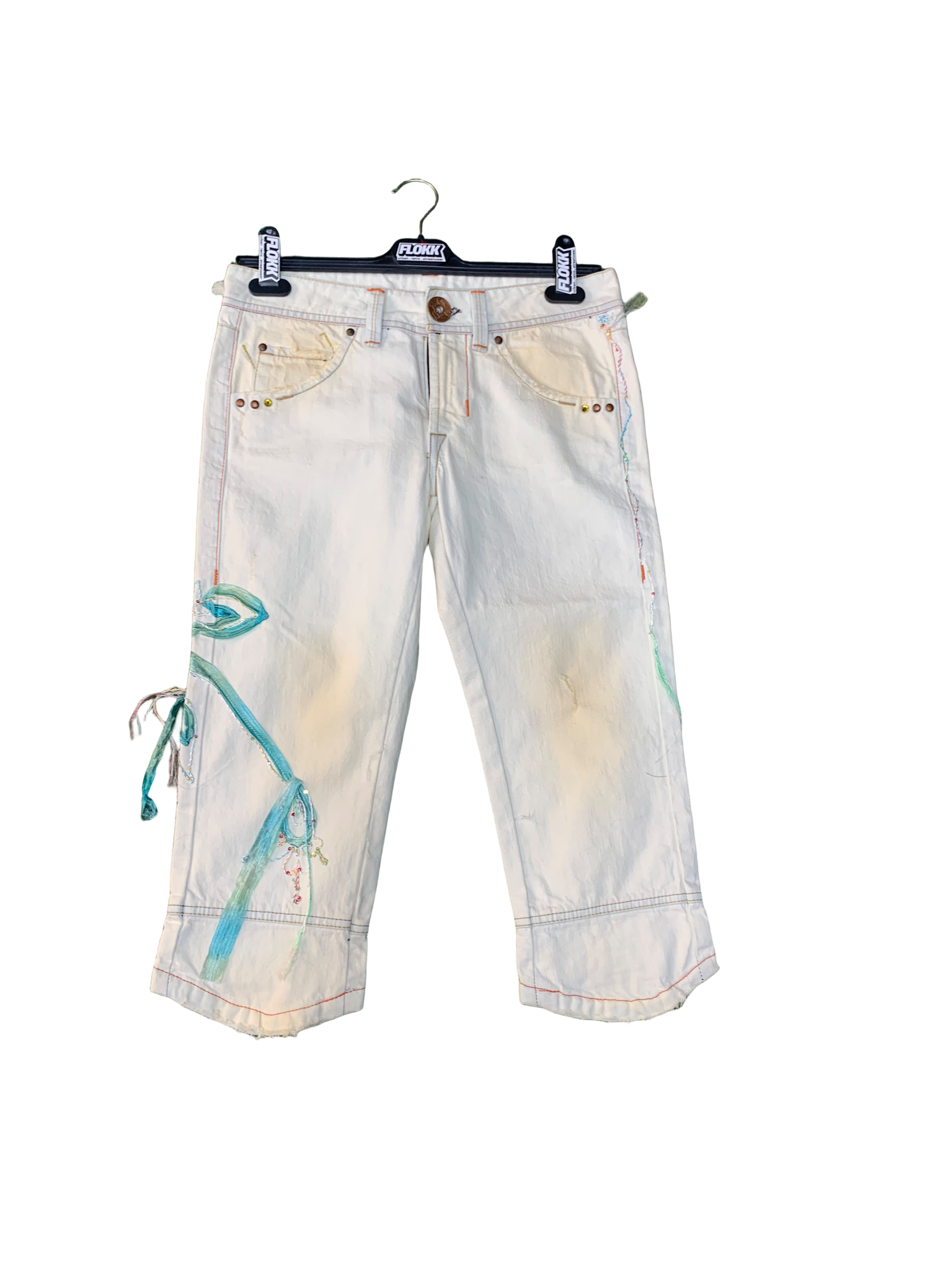 C.J 1954 Denim Bermuda shorts