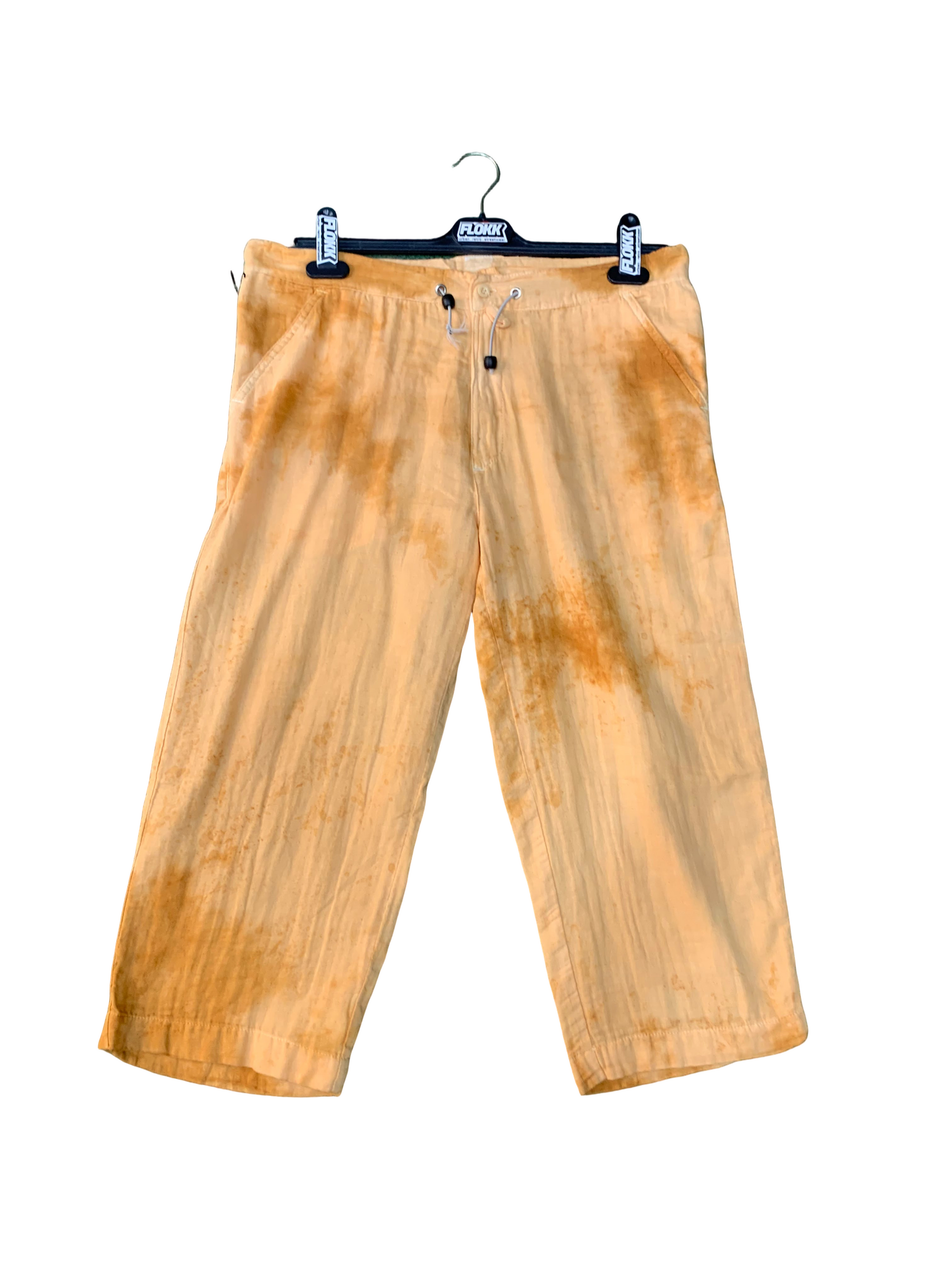 Bermuda Donna Three quarter linen pants