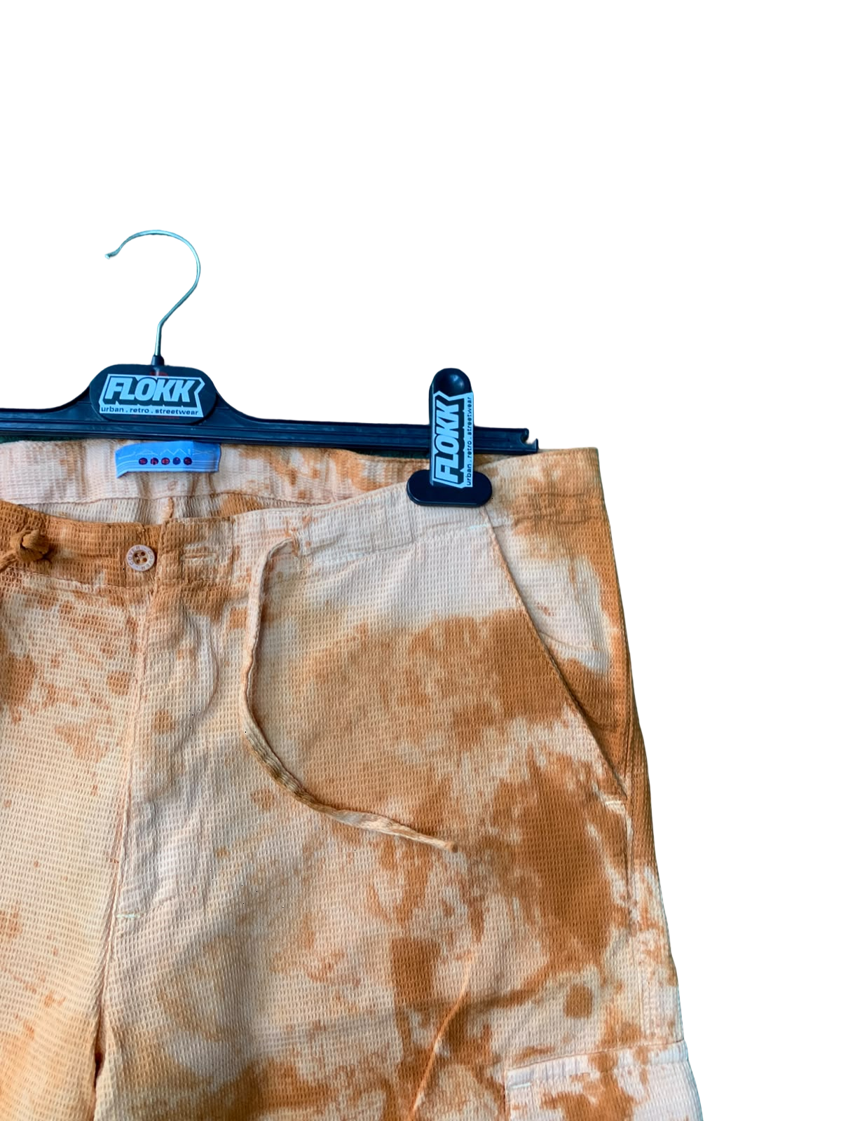 three quarter Tie dye cargo pants- M/L
